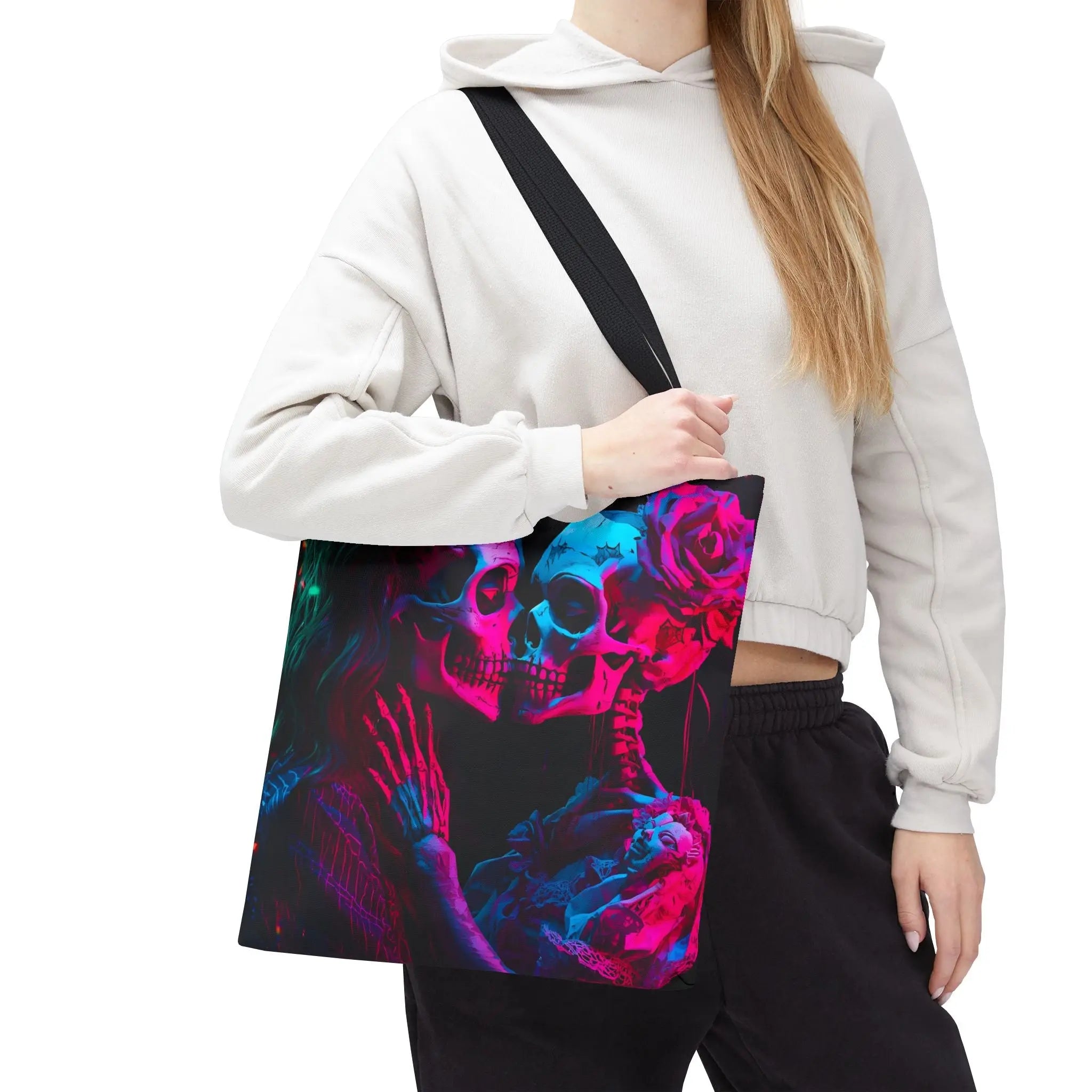 El Día de los Muertos Skeletons | Mix & Match Fun-Flirty Lovers’ Totes