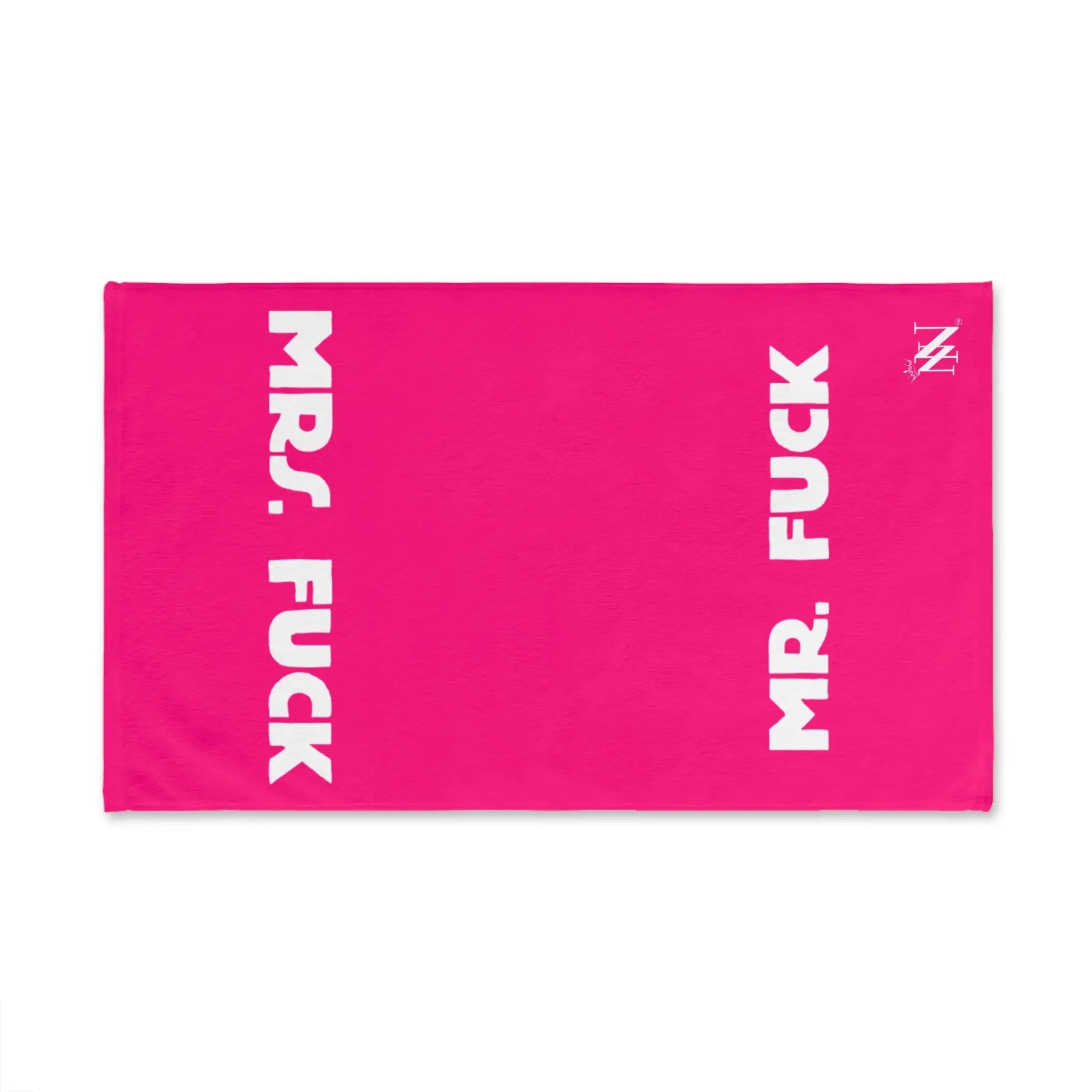 Mr. Mrs. Fuck Shareable Sides Signature Pink Cum Towel