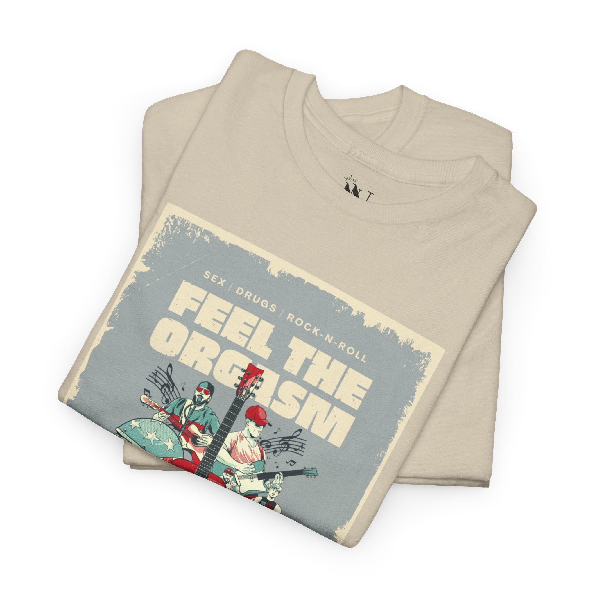 Feel the Orgasm! | Mix & Match 100% Cotton Unisex Fun-Flirty Lovers’ Tees