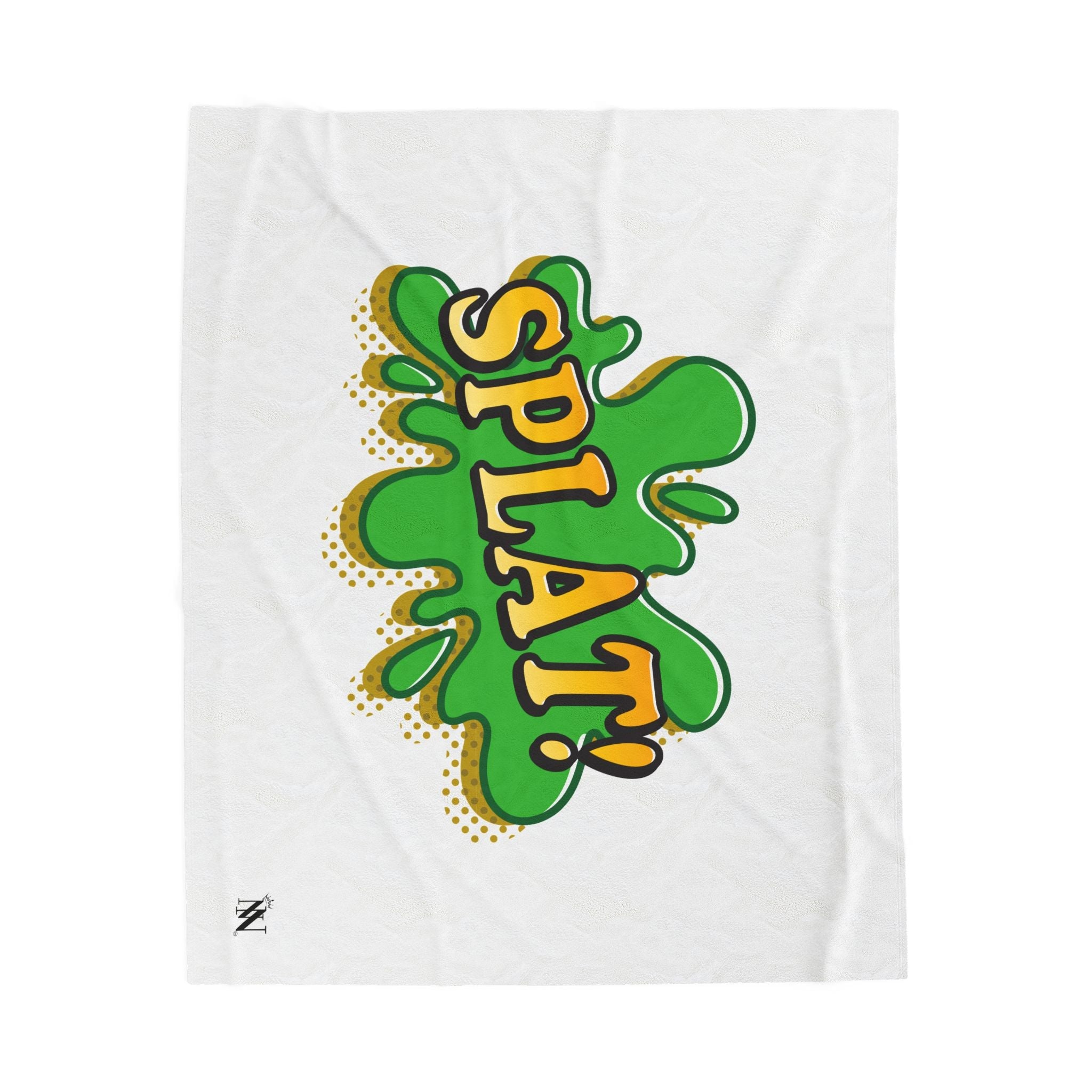 Splat! Cartoon Fun | Mix & Match Velveteen Fun-Flirty Lovers’ Blankets