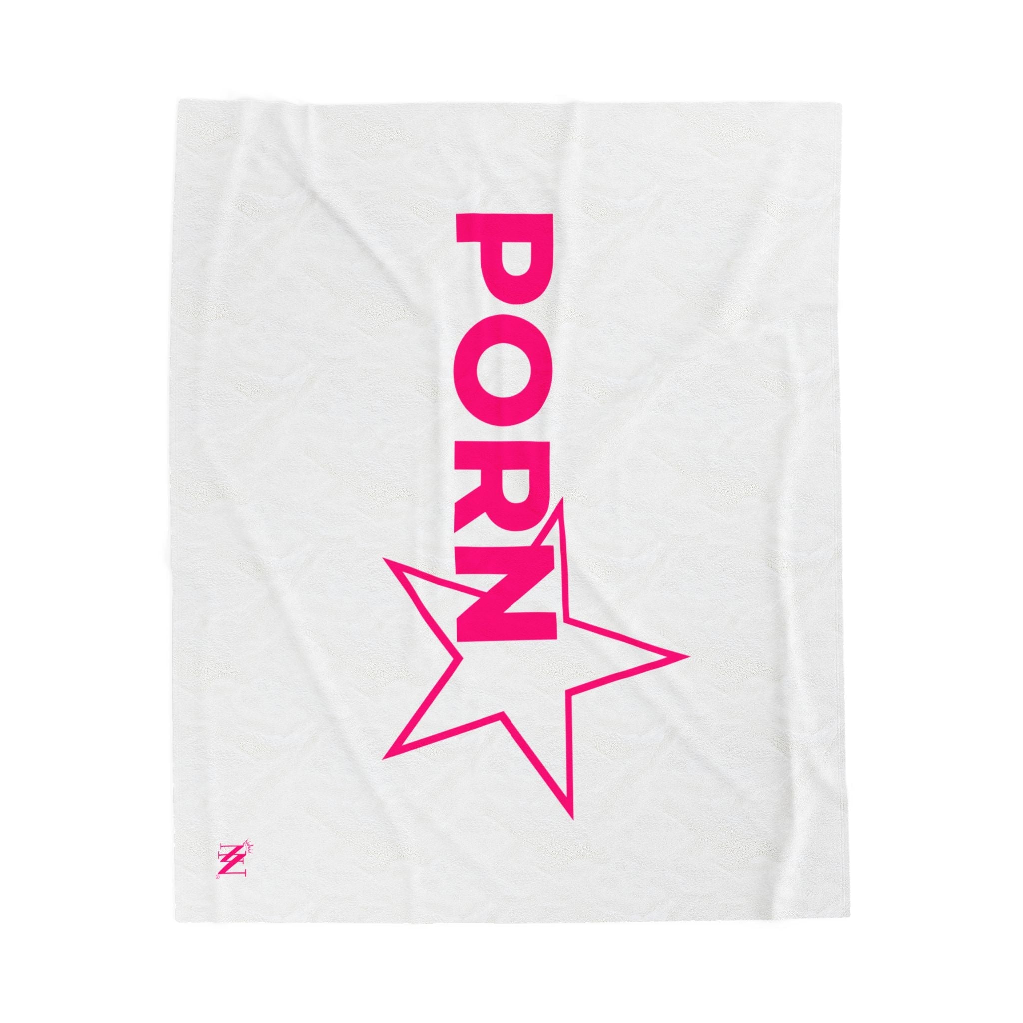 Pink Porn Star | Mix & Match Velveteen Fun-Flirty Lovers’ Blankets
