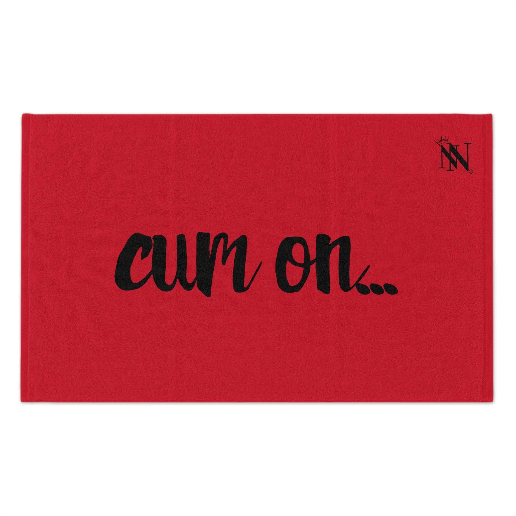 Cum On... Red | Mix & Match Soft Fun-Flirty Lovers’ Towels