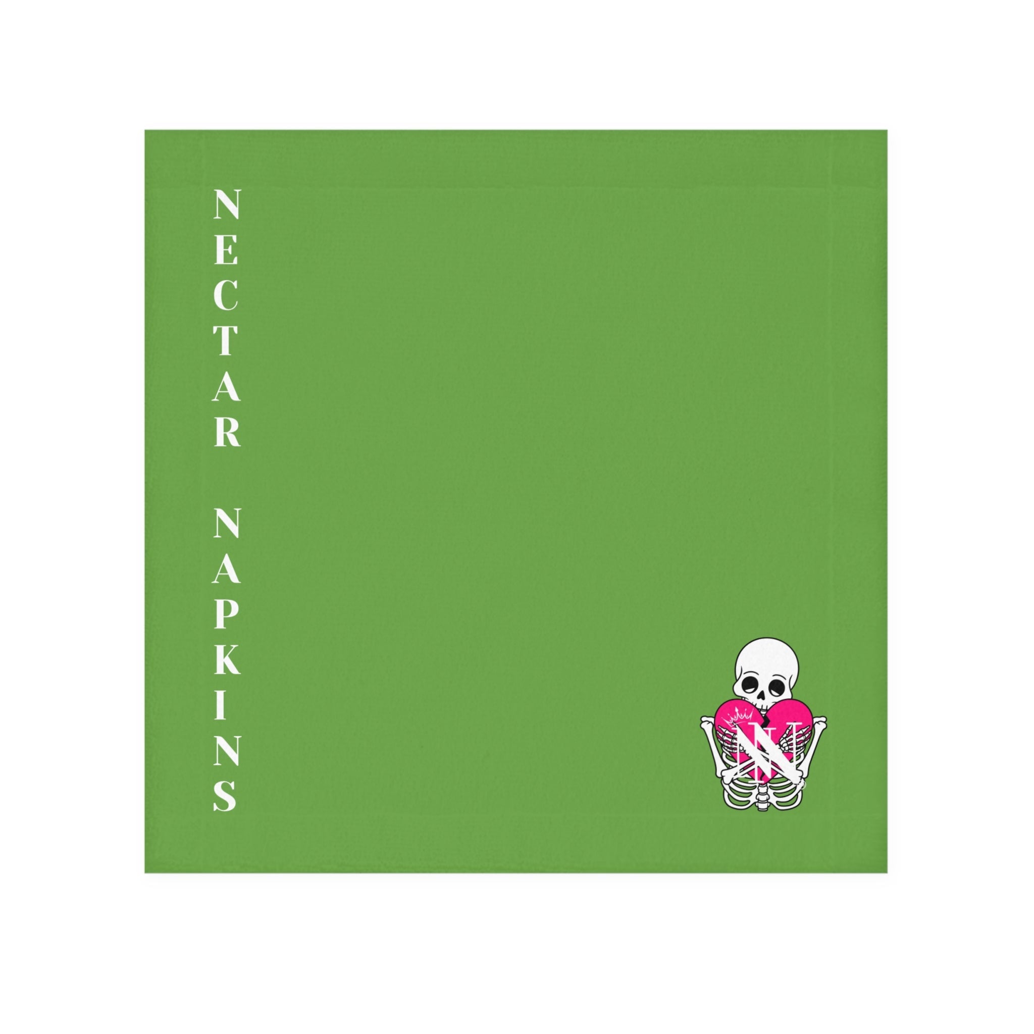 Nectar Napkins Brand Lime Green Microfiber Cum Rag