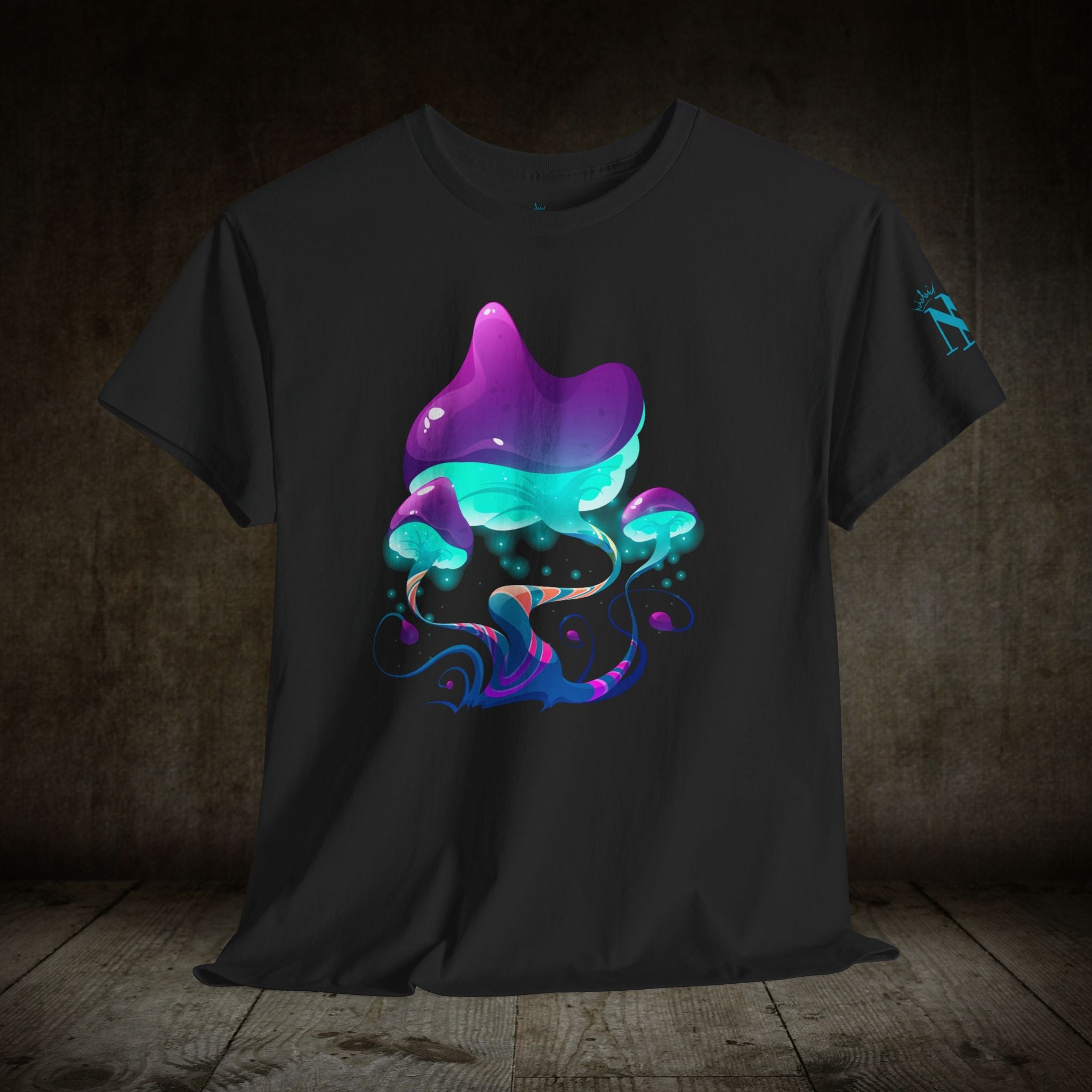 Mushroom Ecstasy | Mix & Match 100% Cotton Unisex Fun-Flirty Lovers’ Tees