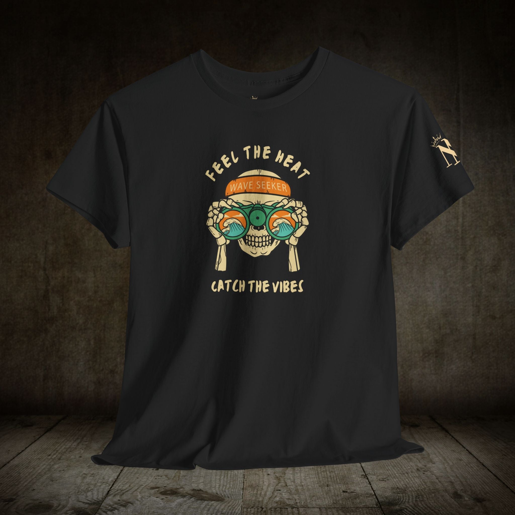 Wave Seeker | Mix & Match Cotton Unisex Fun-Flirty Lovers’ T-Shirts