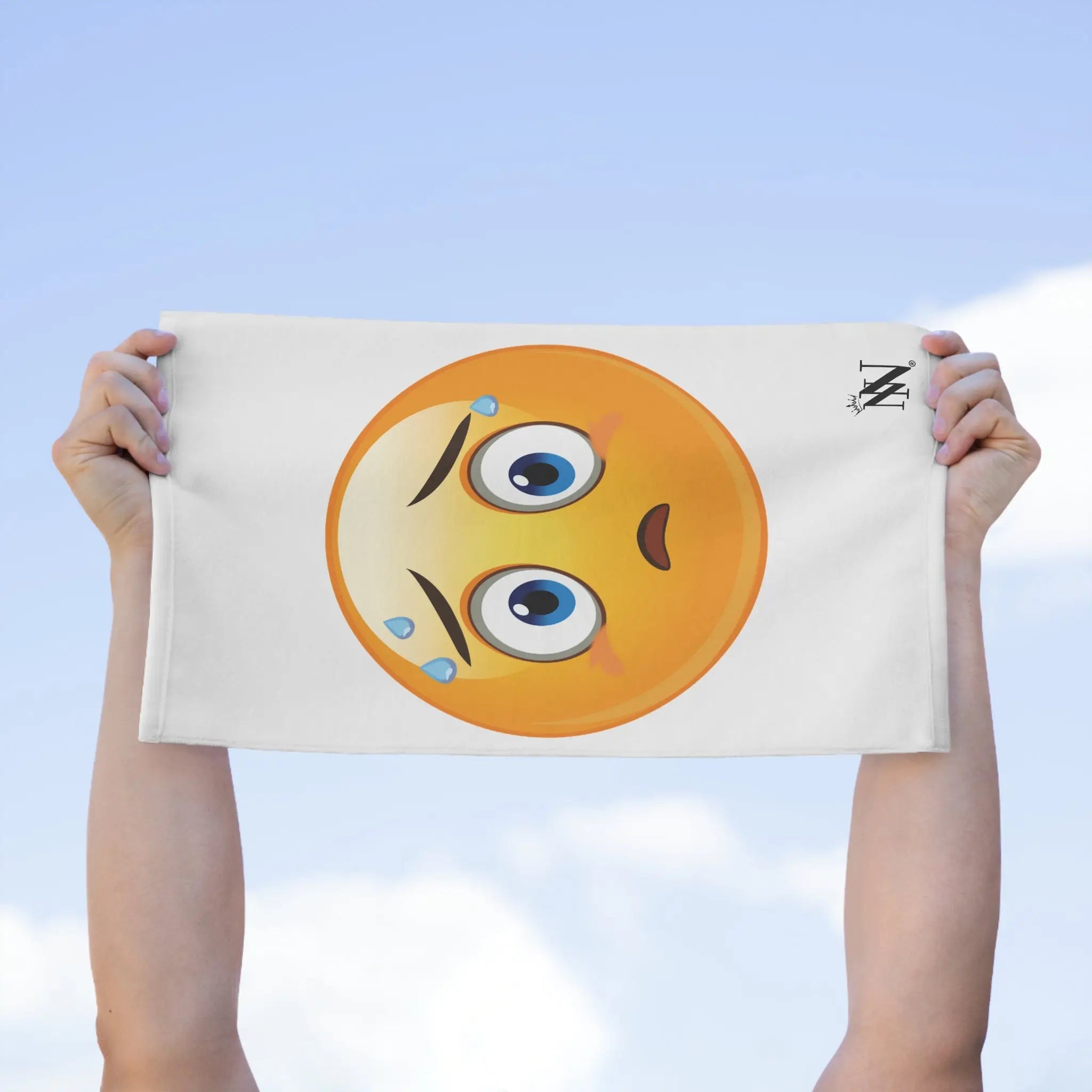 Sweating It Emoji Sex Towel