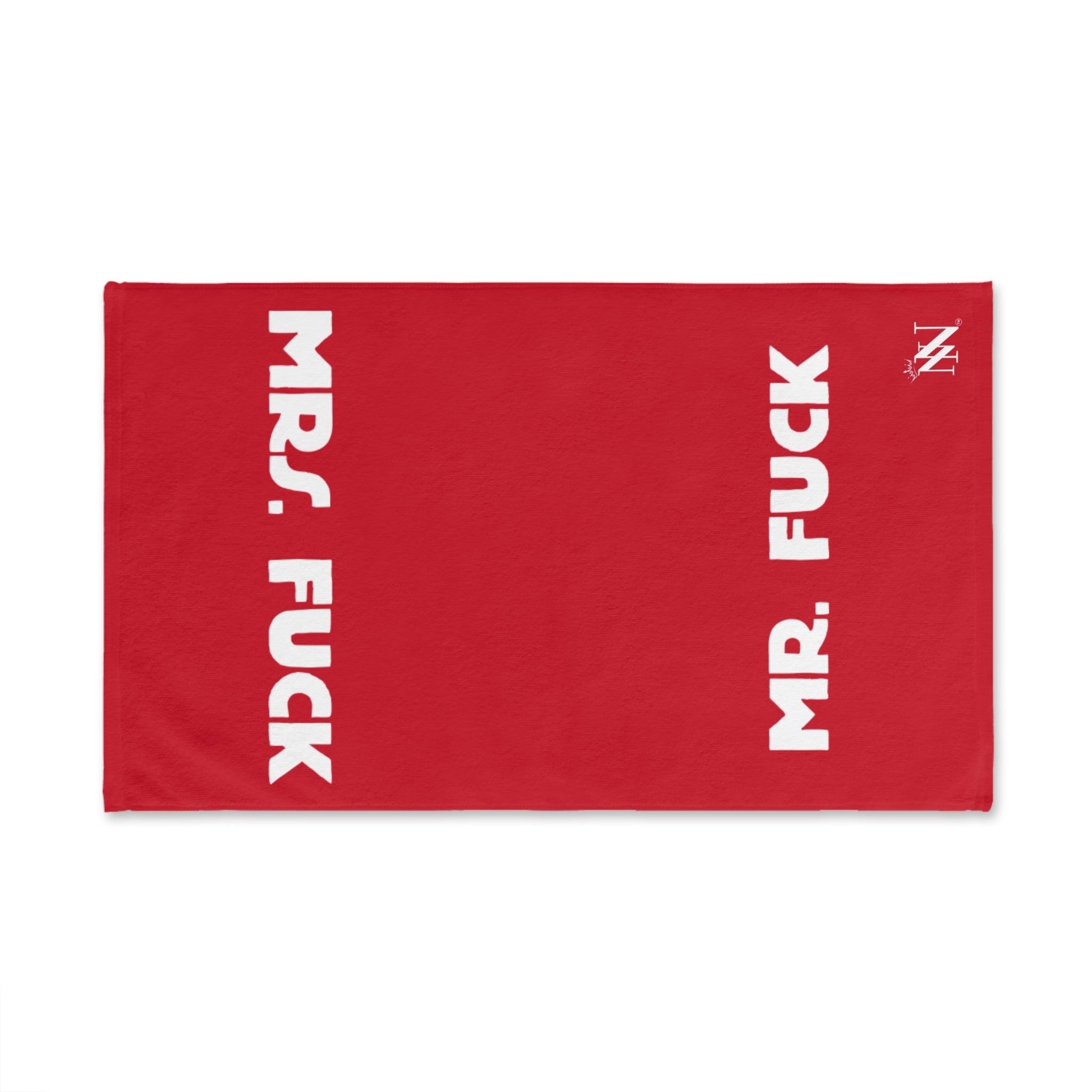 Mr. Mrs. Fuck Shareable Sides Red Cum Towel