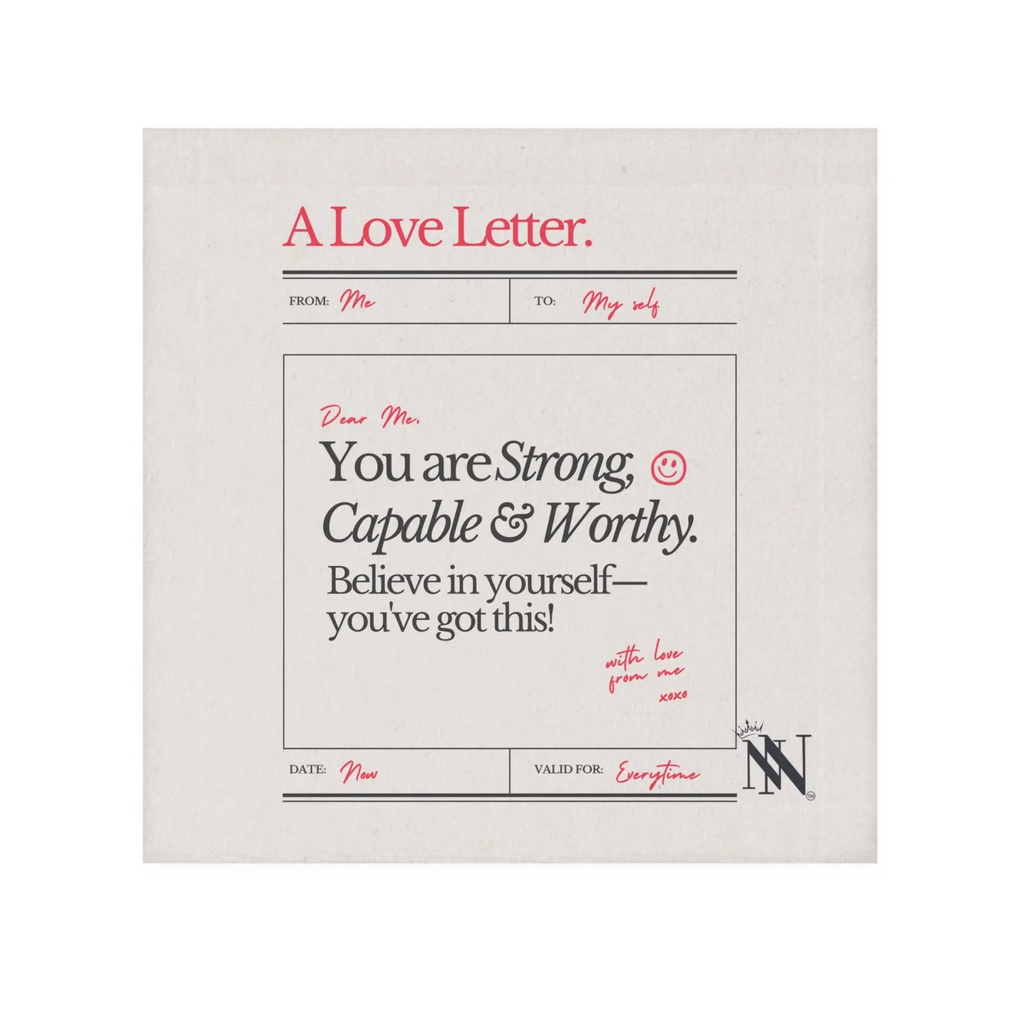A Love Letter to Myself | Mix & Match Lils’ Fun-Flirty Lovers’ Towels