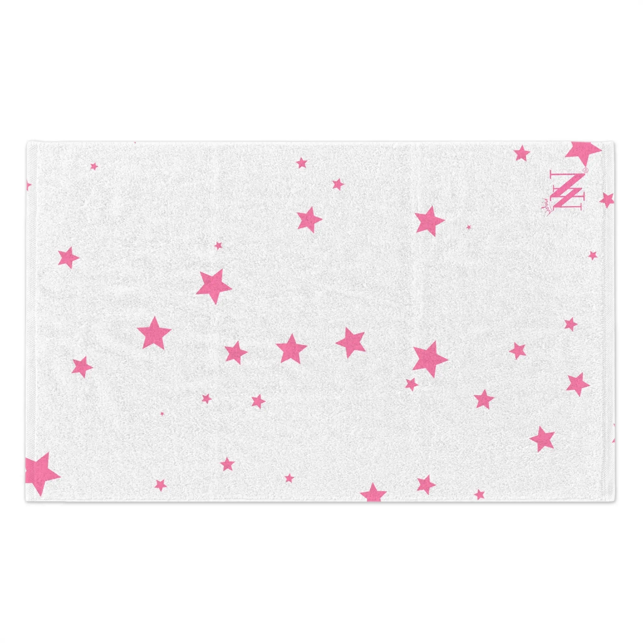 Pink Star Pattern | Mix & Match Soft Fun-Flirty Lovers’ Towels