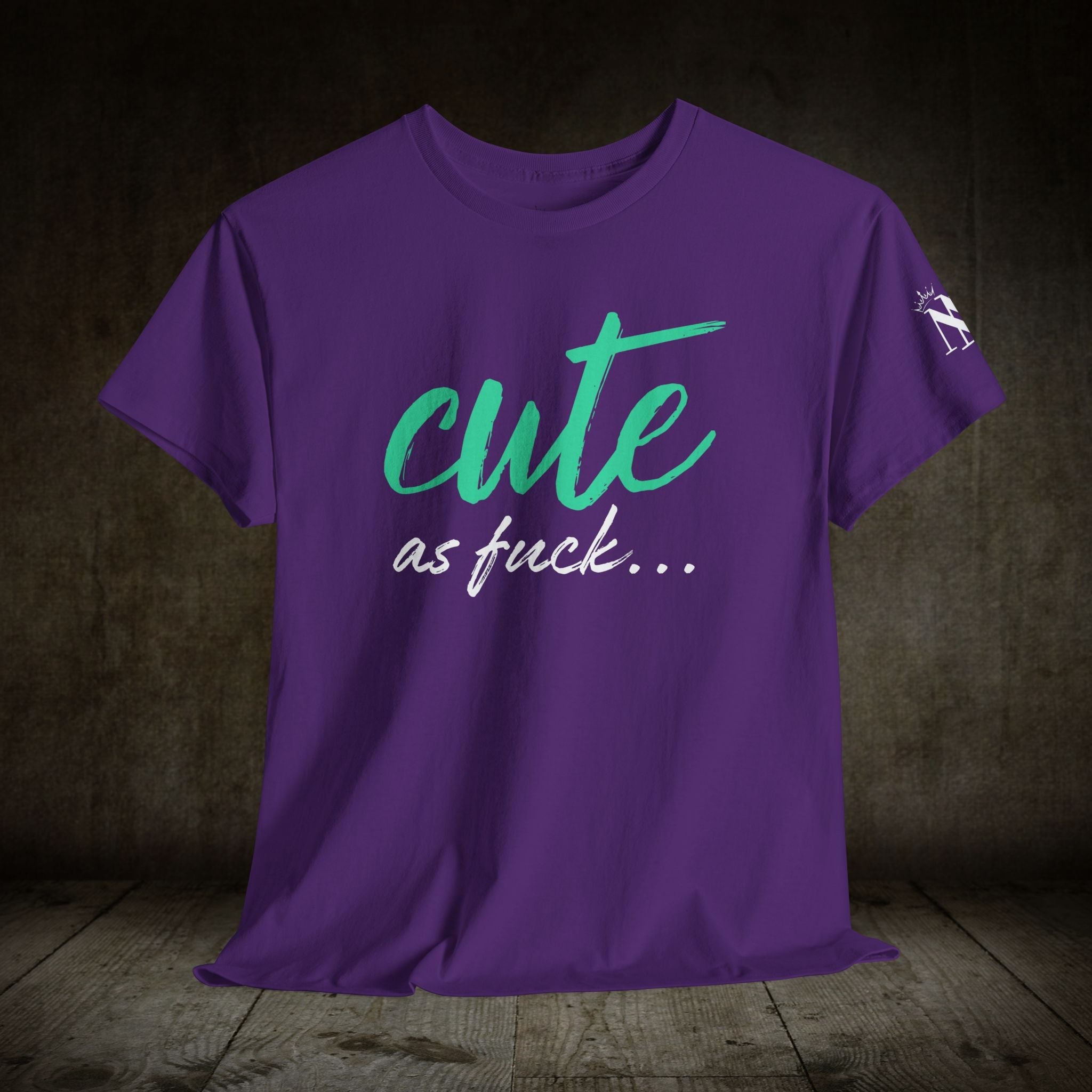 Cute As Fuck | Mix & Match 100% Cotton Unisex Fun-Flirty Lovers’ Tees
