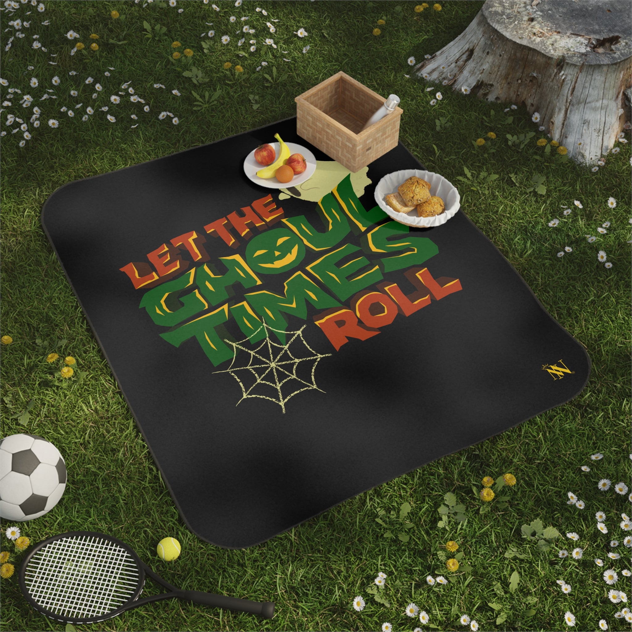 Let the Ghoul Times Roll | Mix Match Fun-Flirty Lovers’ Water-Resistant Blankets