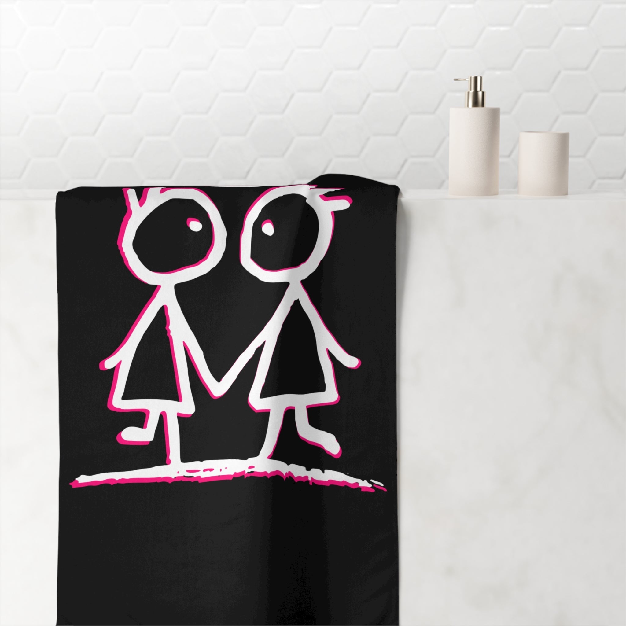 Stick People Love Anal Sex Towel