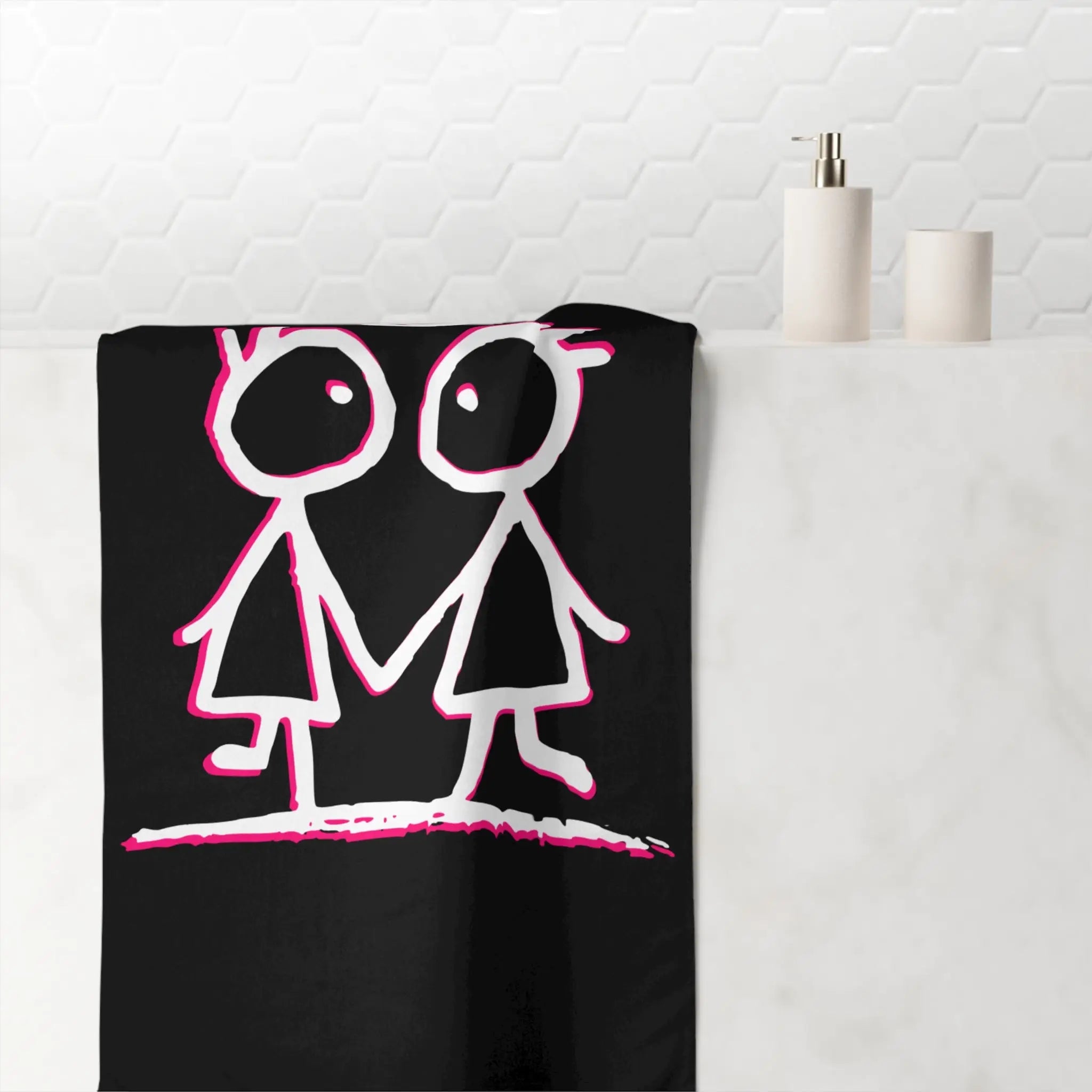 Stick People Love Anal Sex Towel