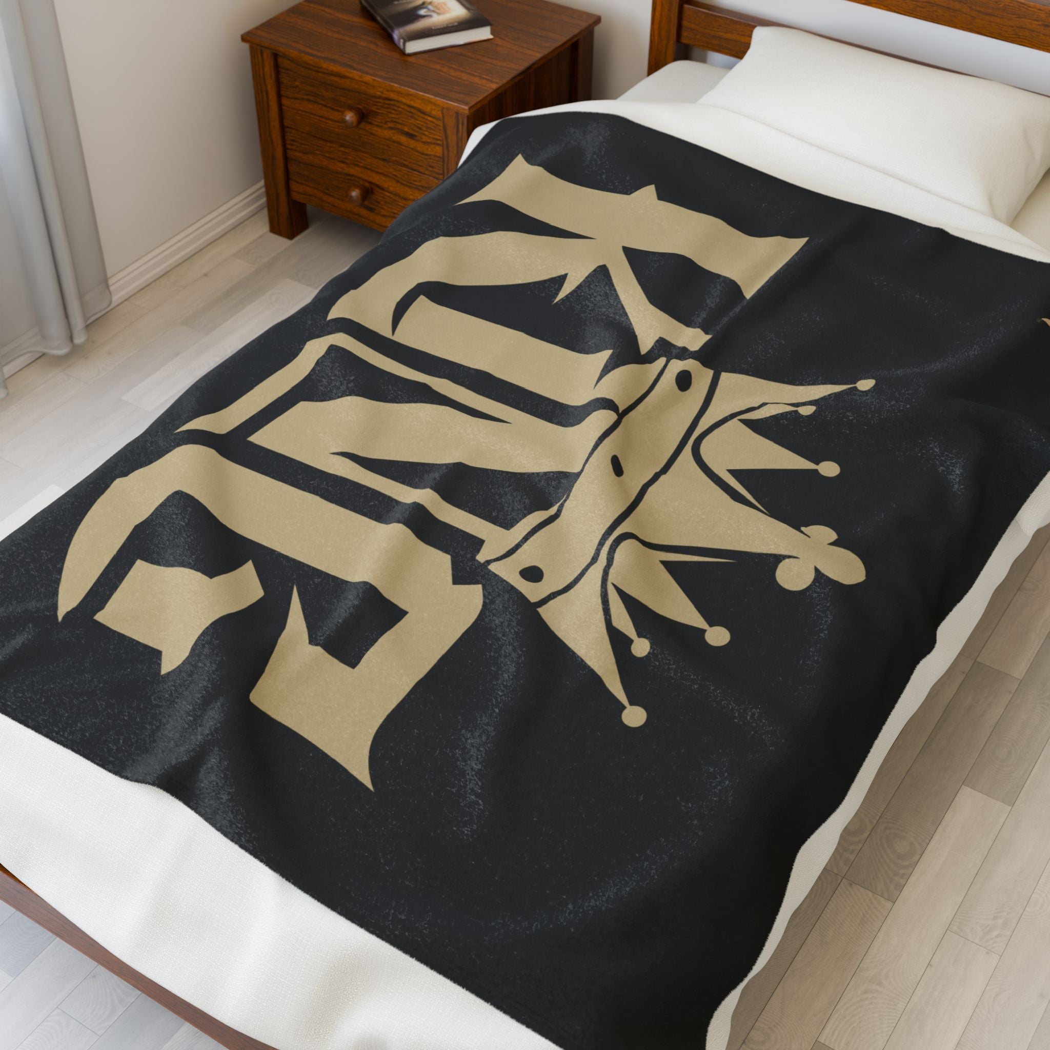 Gold King | Mix & Match Velveteen Fun-Flirty Lovers’ Blankets