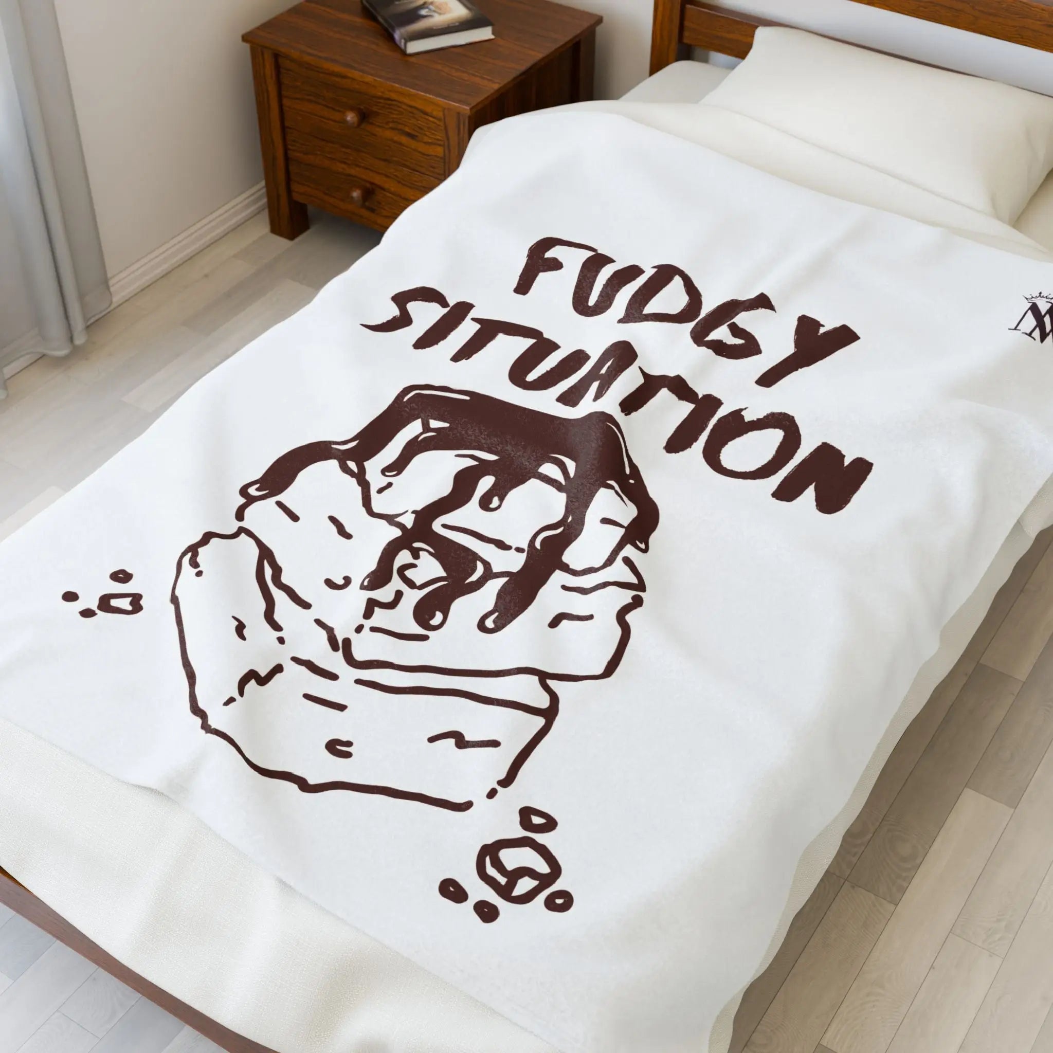 Fudgy Situation | Mix & Match Velveteen Fun-Flirty Lovers’ Blankets