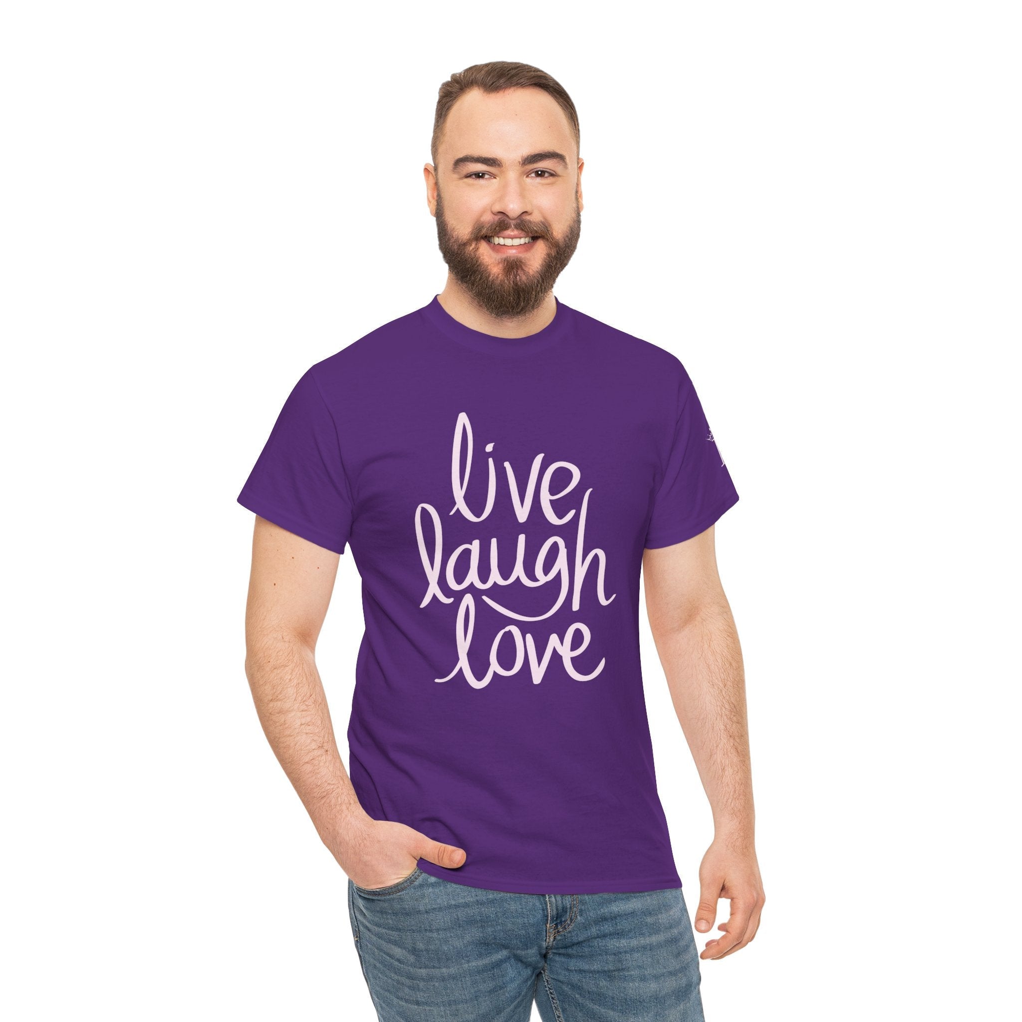 Live Laugh Love | Mix & Match 100% Cotton Unisex Fun-Flirty Lovers’ Tees