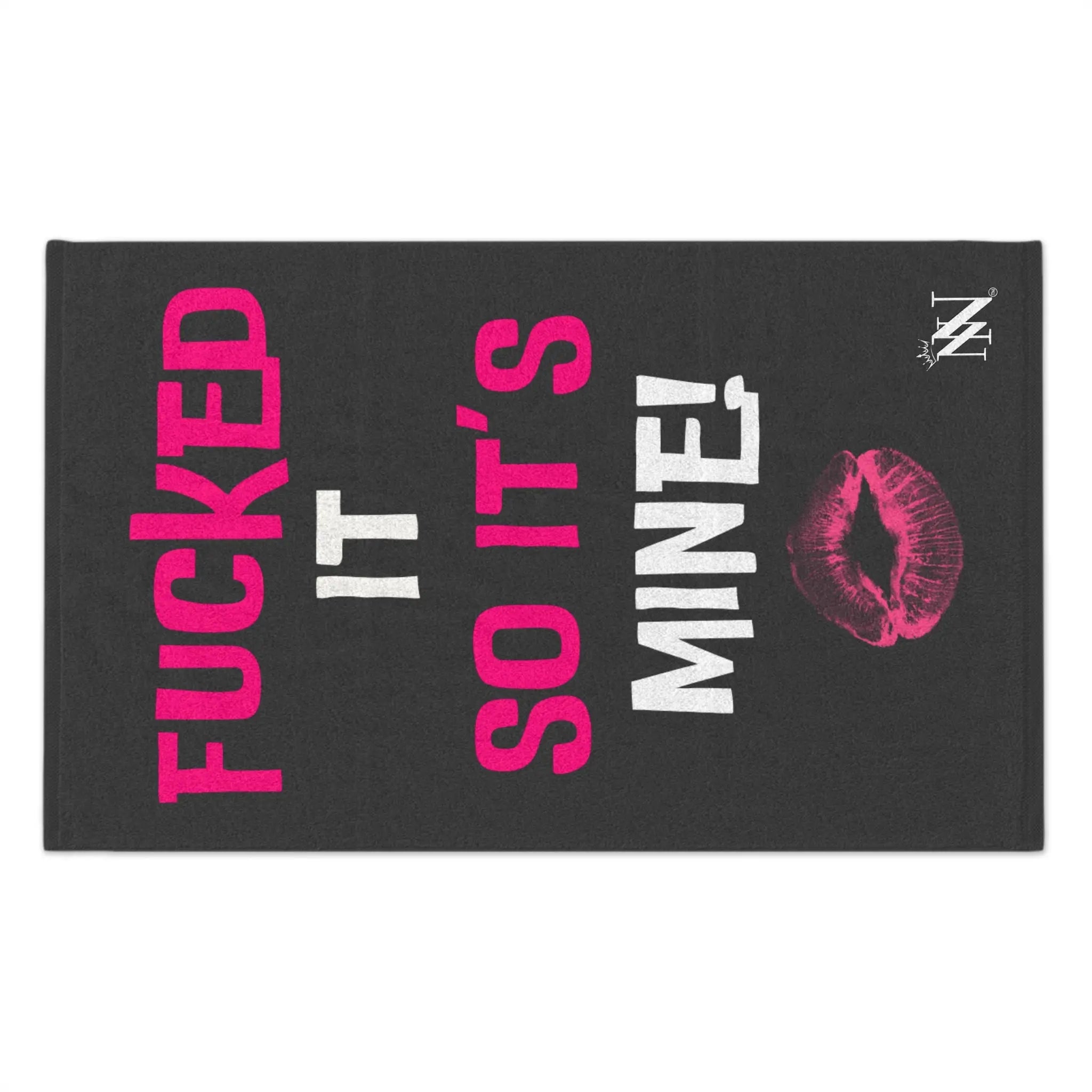 Fucked It So It’s Mine! With a Kiss Sex Towel