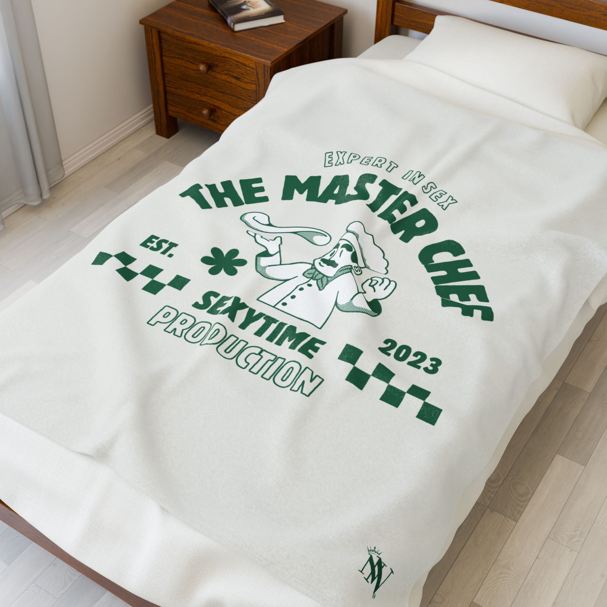 The Master Chef | Mix & Match Velveteen Fun-Flirty Lovers’ Blankets