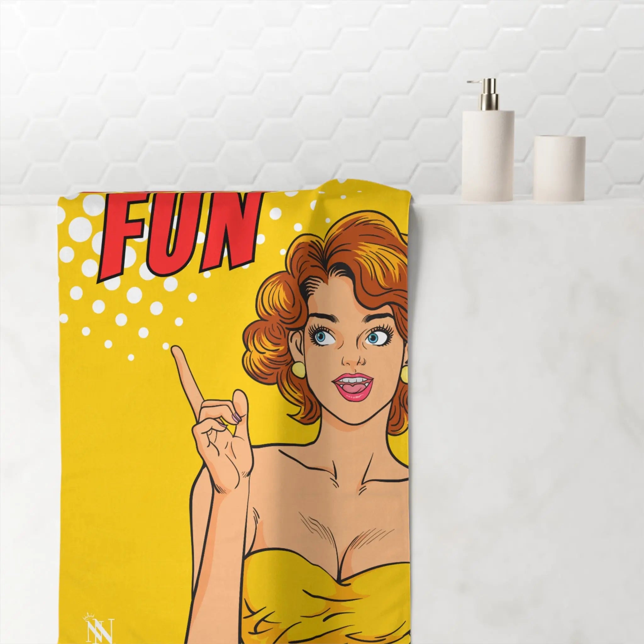 Just Fun | Mix & Match XL Fun-Flirty Lovers’ Towels