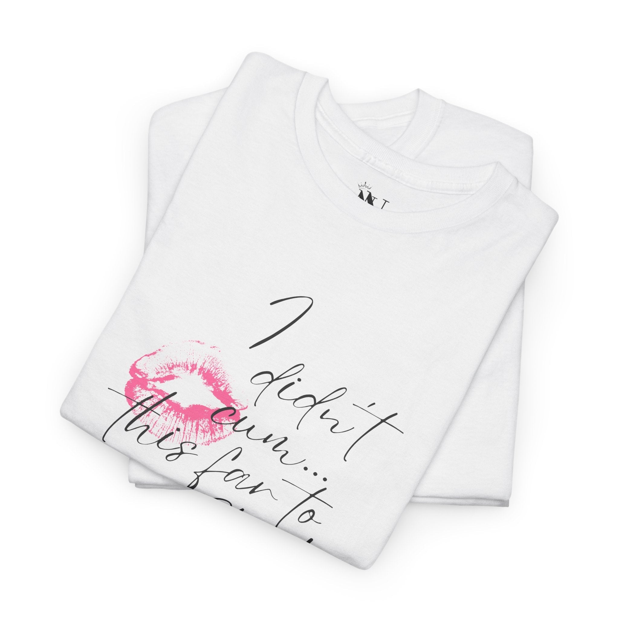 I Didn’t Cum This Far to Stop! Romantic Couples Sex Gifts 100% Cotton T-Shirt