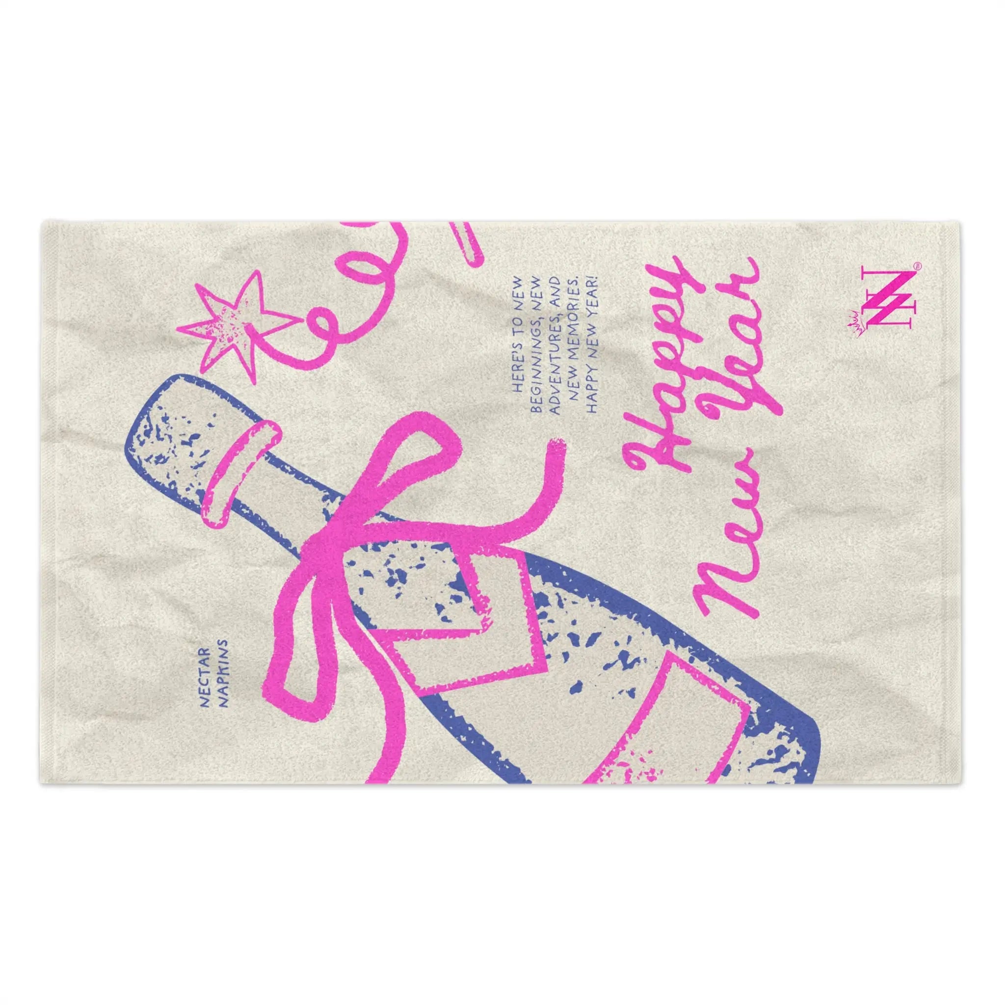 Happy New Year Beginnings | Mix & Match Soft Fun-Flirty Lovers’ Towels