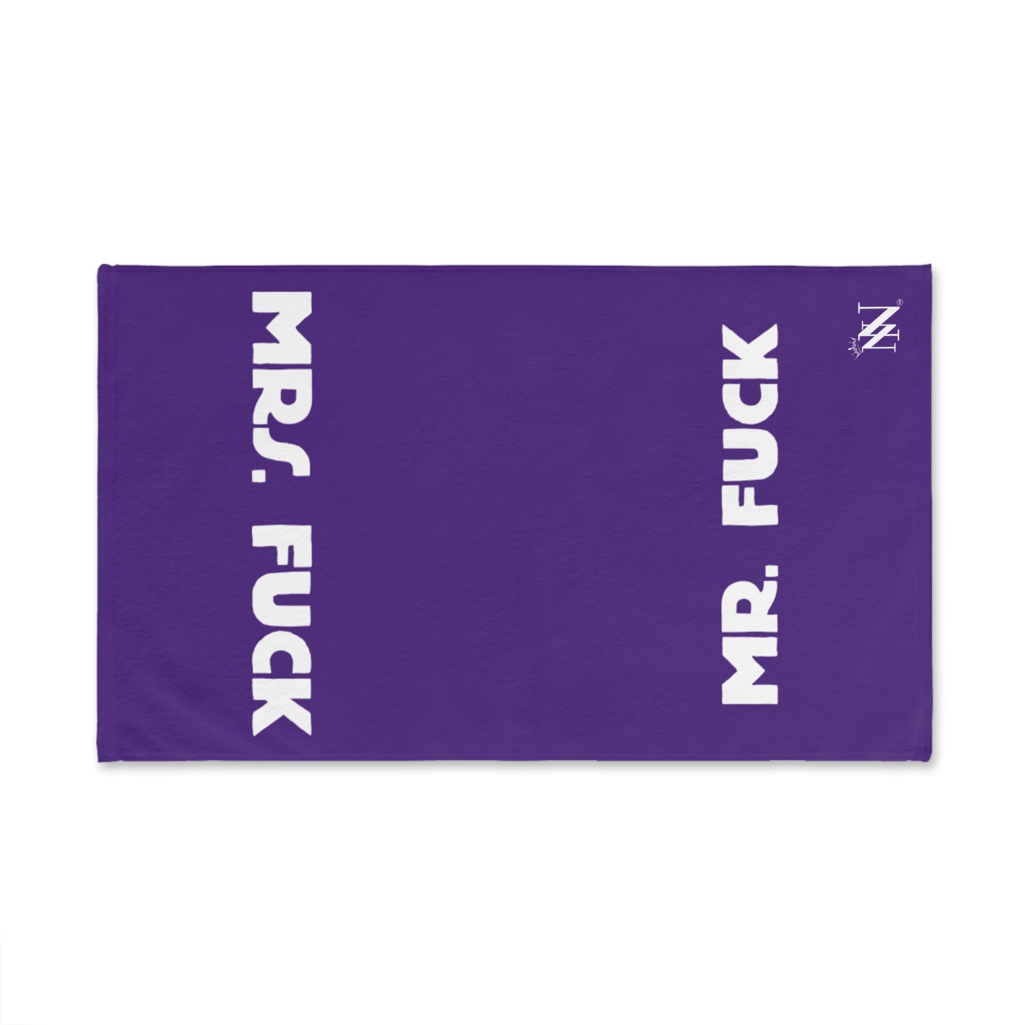 Mr. Mrs. Fuck Shareable Sides Purple Cum Towel