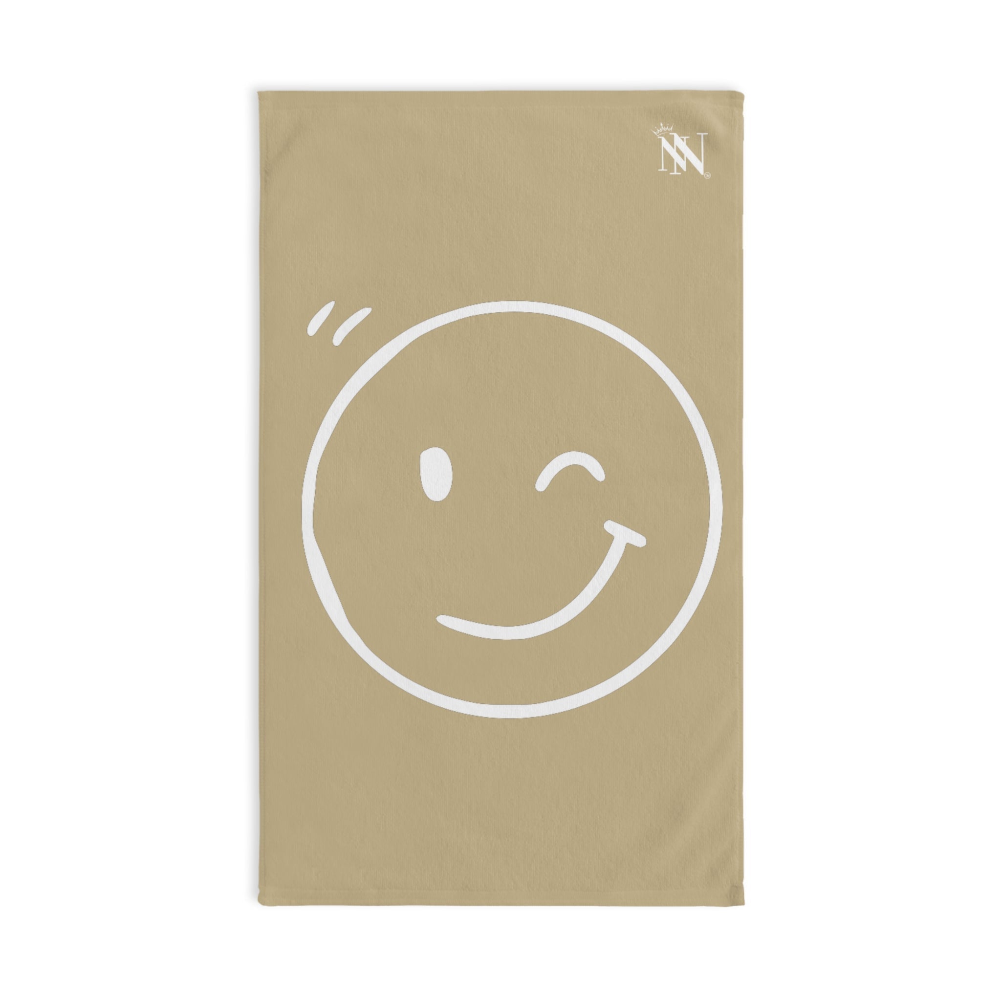 Wink Emoji Gold Cum Towel