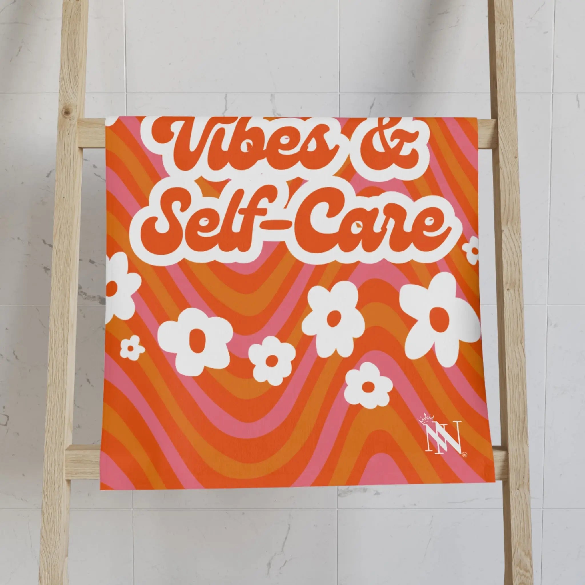 Positive Vibes & Self-Care Cum Towel