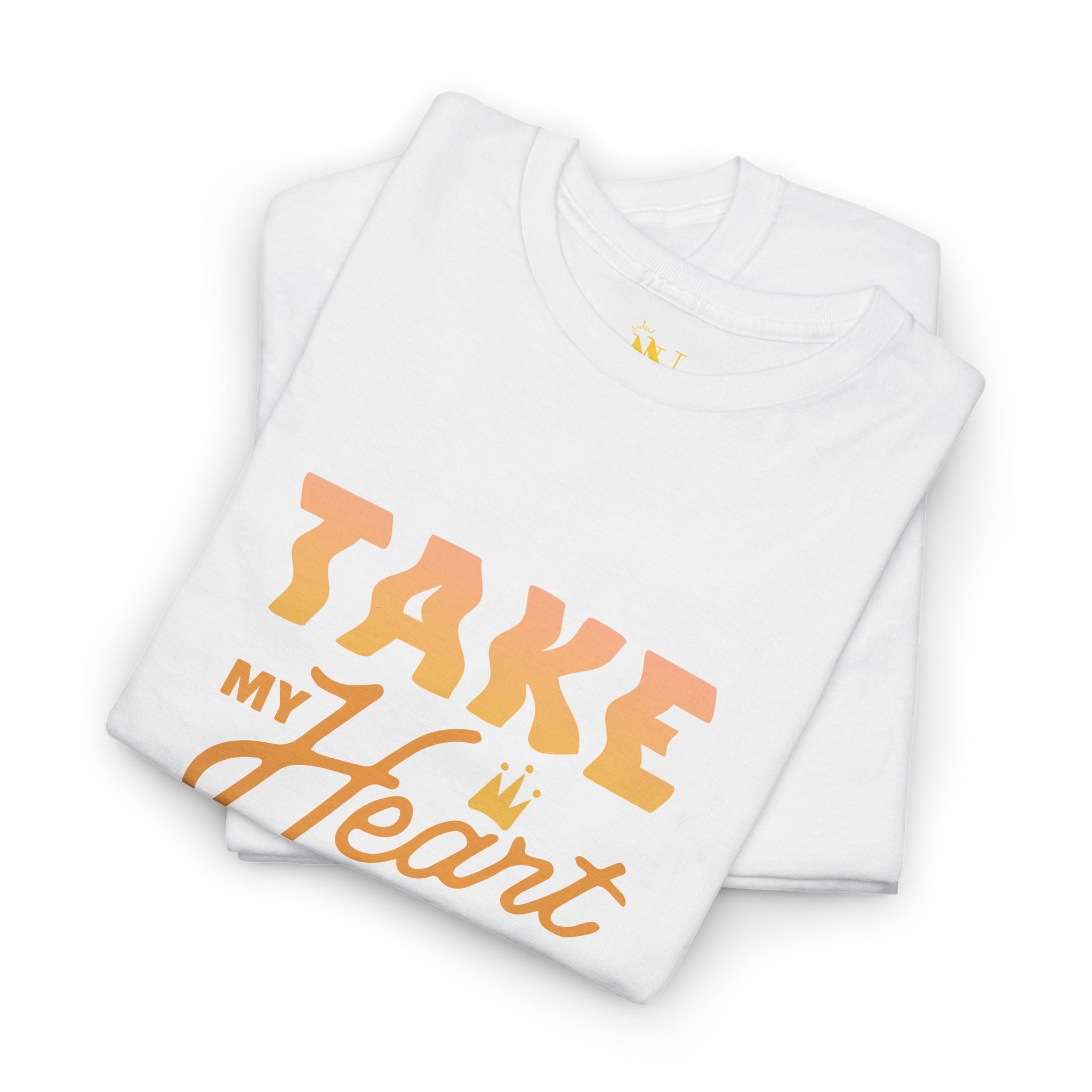 Take My Royal Heart | Mix & Match Cotton Unisex Fun-Flirty Lovers’ T-Shirts