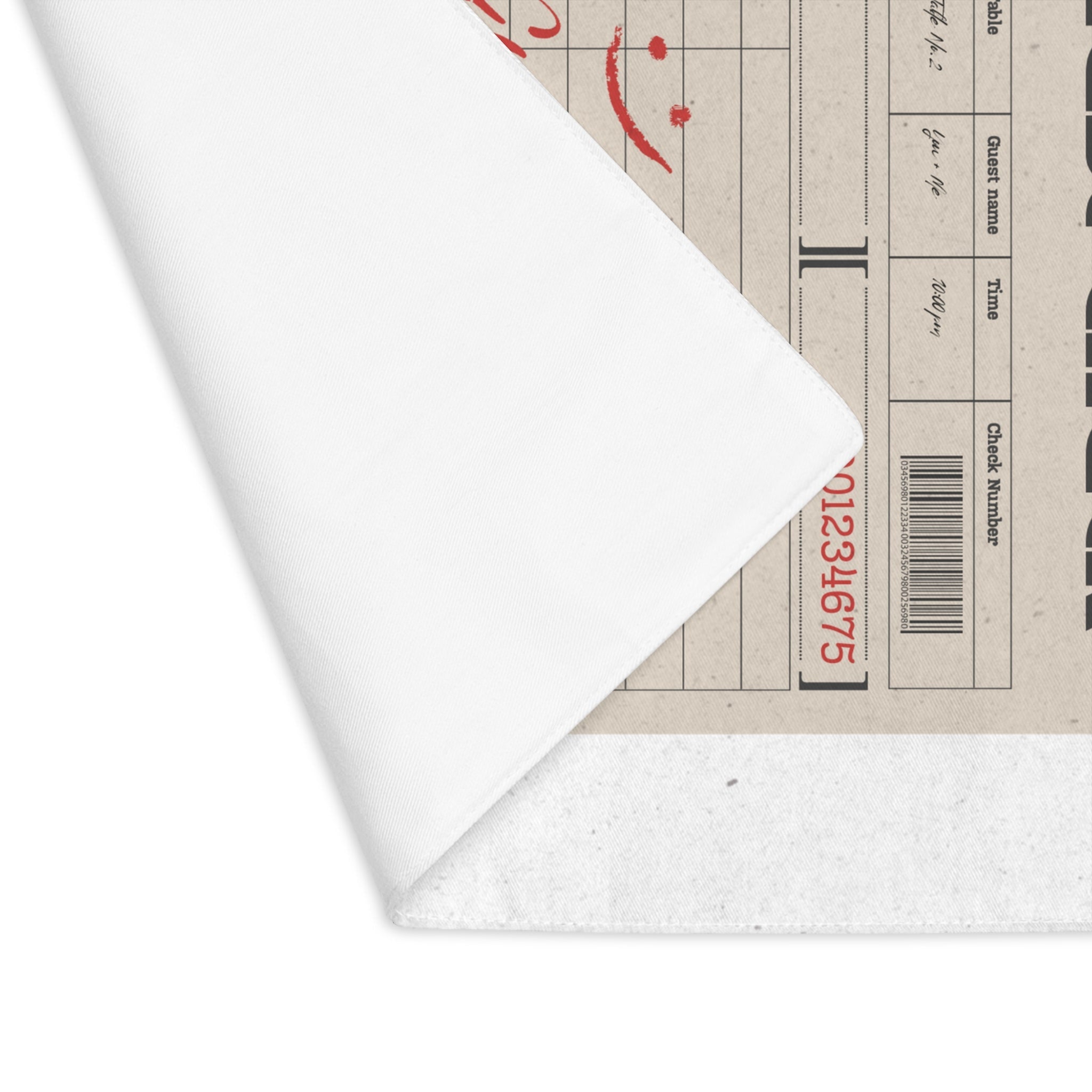 Good Things Are Cumming! Vintage Guest Check | Mix & Match Playful Fun-Flirty Lovers’ Toy Mats