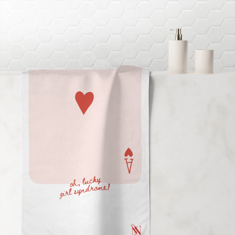 Lucky Girl Syndrome | Mix & Match XL Fun-Flirty Lovers’ Towels
