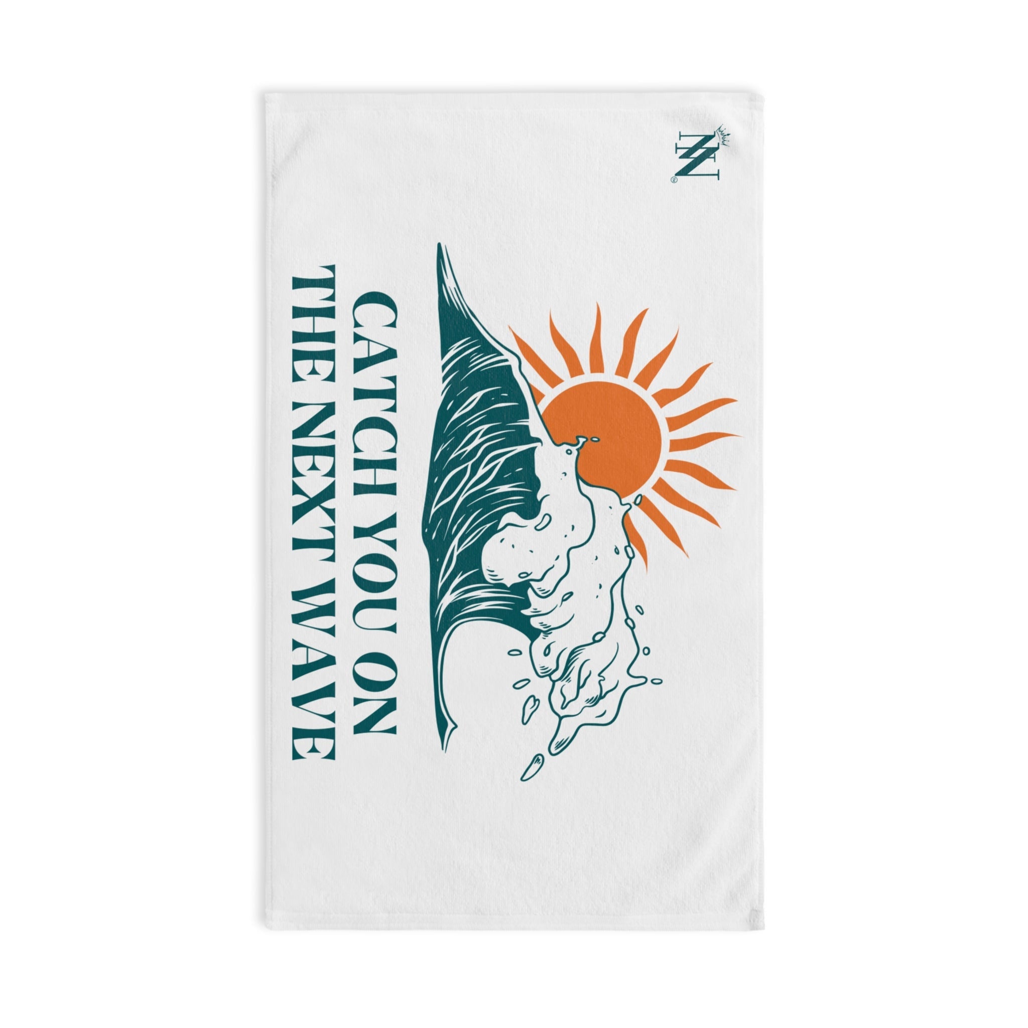Catch You on the Next Wave Cum Towel