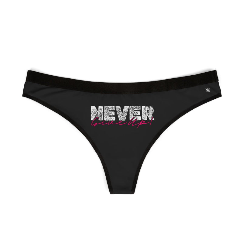 Never Give Up | Mix & Match Women’s Fun-Flirty Lovers’ Thongs