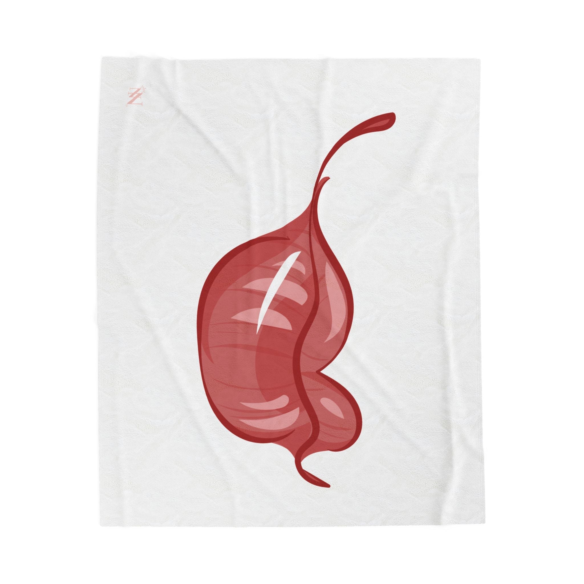 With A Smile Couple Romantic Gifts Silky Soft Love Blanket