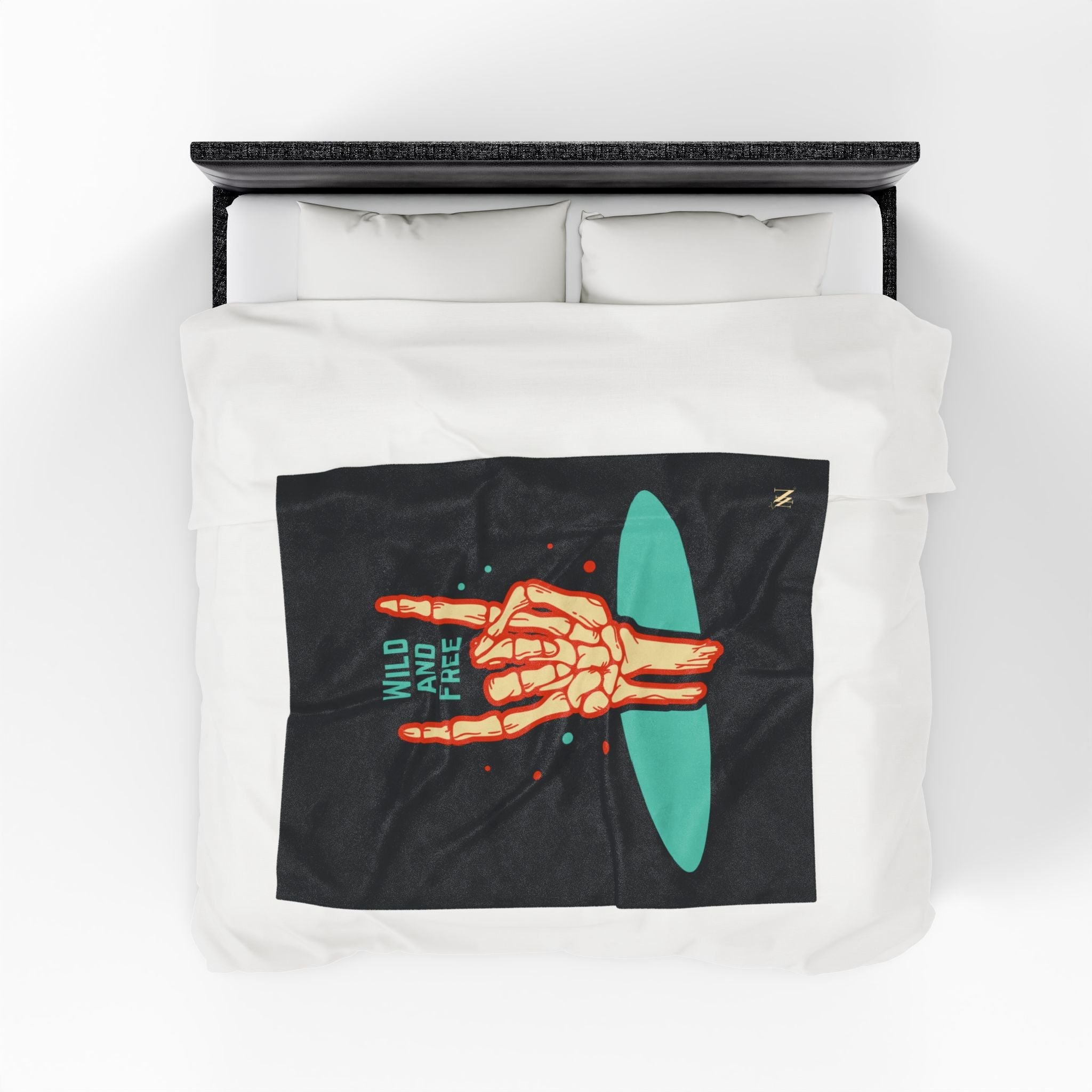 Throwing Horns Wild & Free | Mix & Match Soft Fun-Flirty Lovers’ Blankets