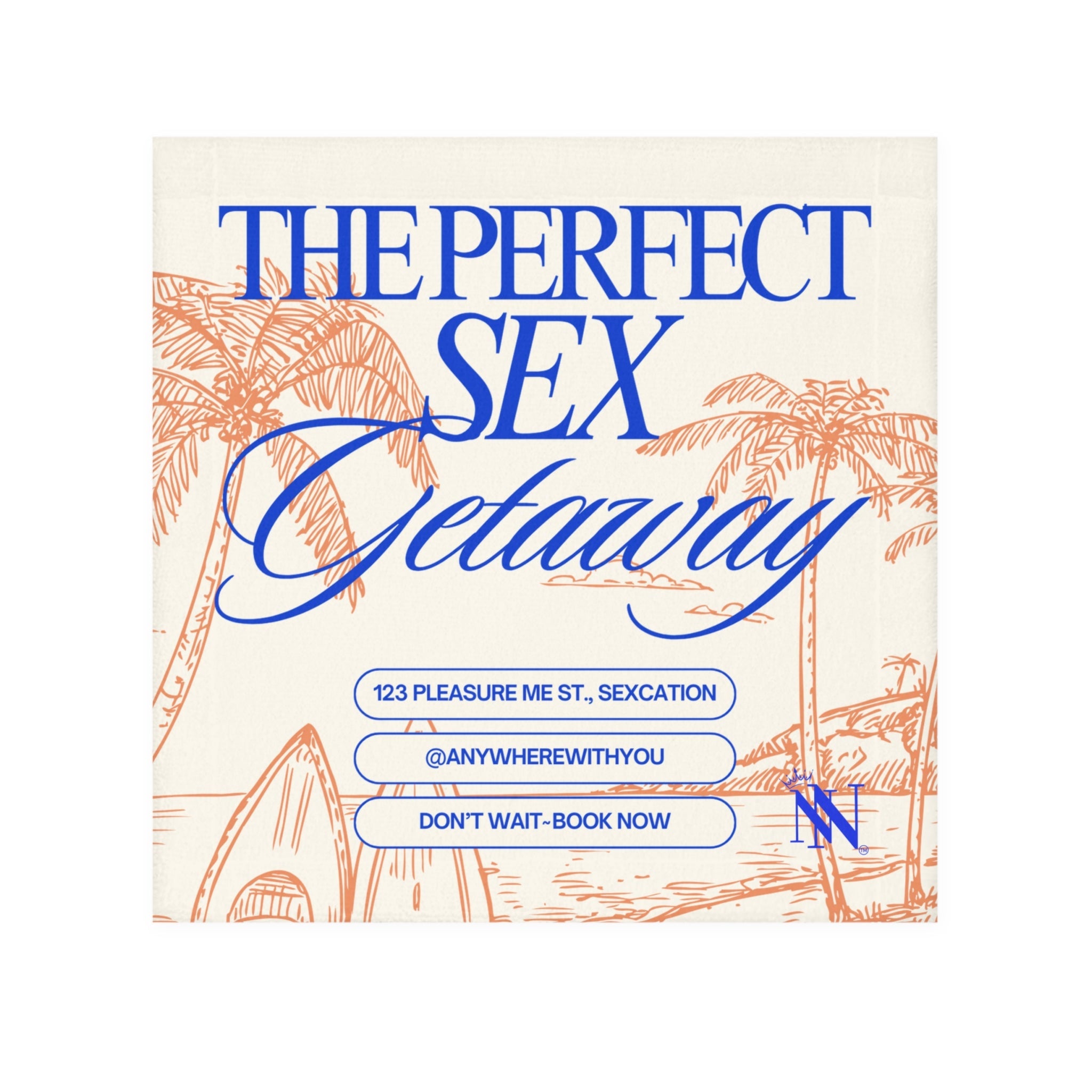 Perfect Sex Getaway | Mix & Match Lils’ Fun-Flirty Lovers’ Towels