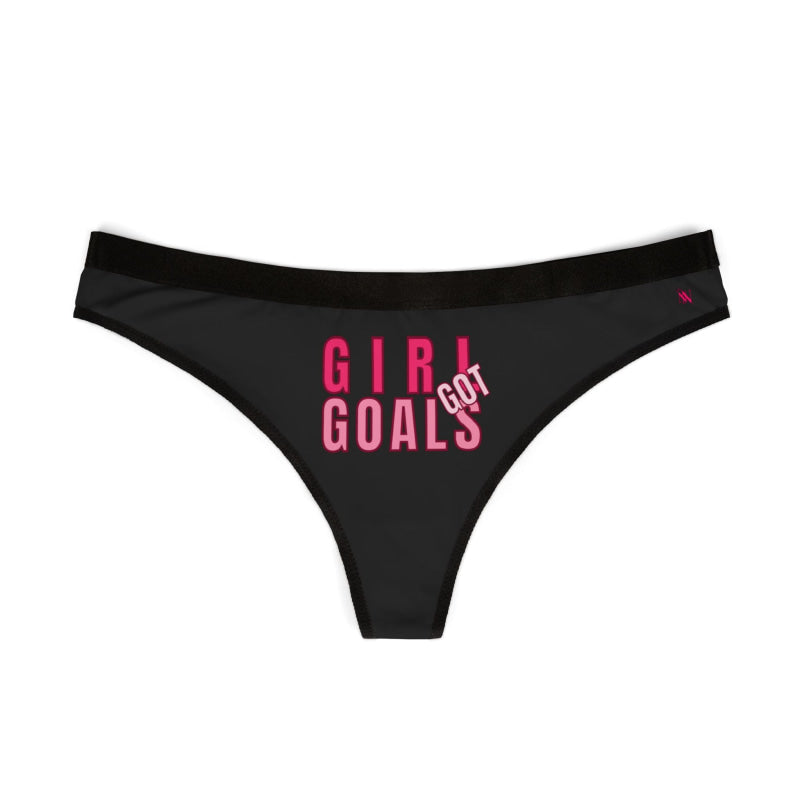 Girl Got Goals | Mix & Match Women’s Fun-Flirty Lovers’ Thongs