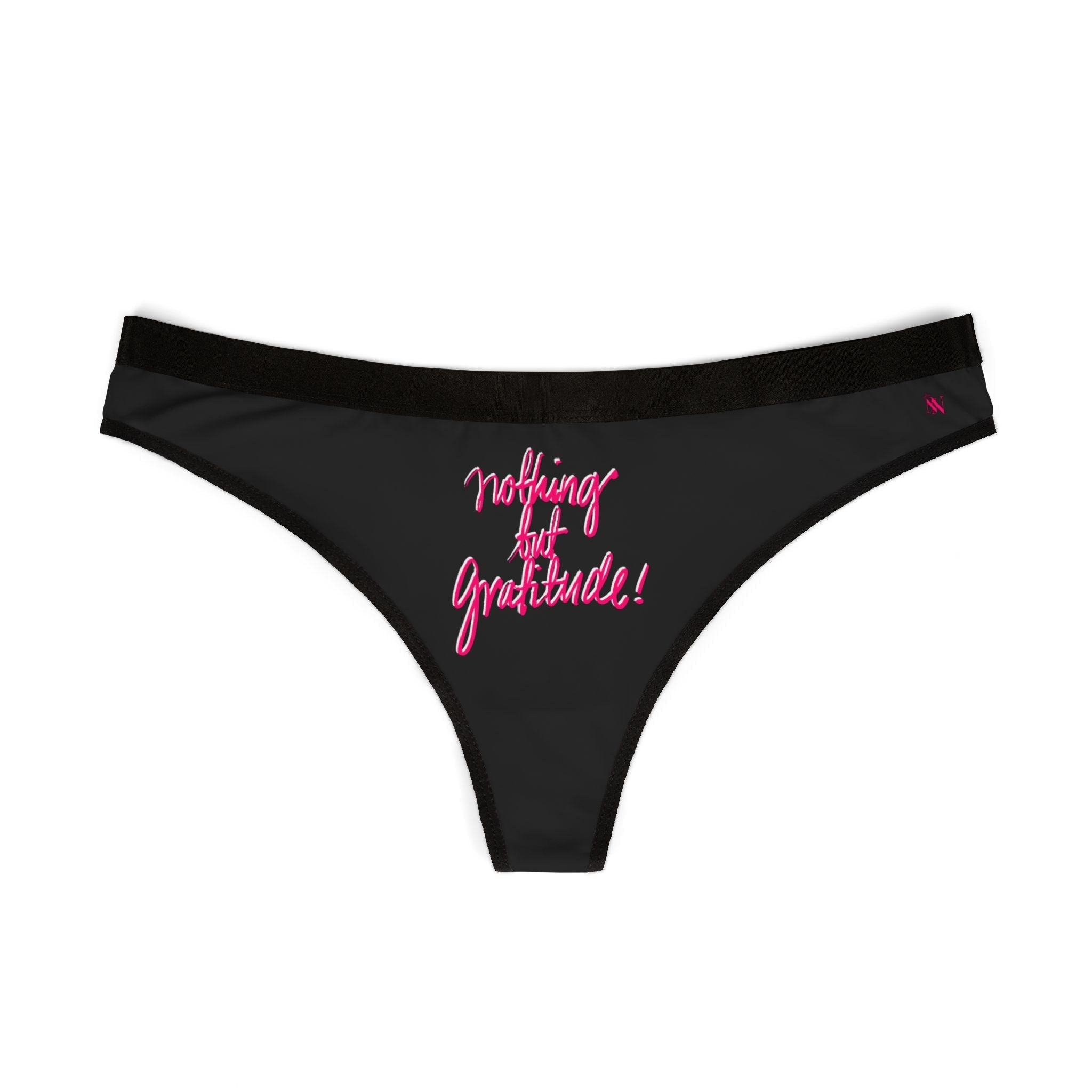 Nothing but Gratitude | Mix & Match Women’s Fun-Flirty Lovers’ Thongs