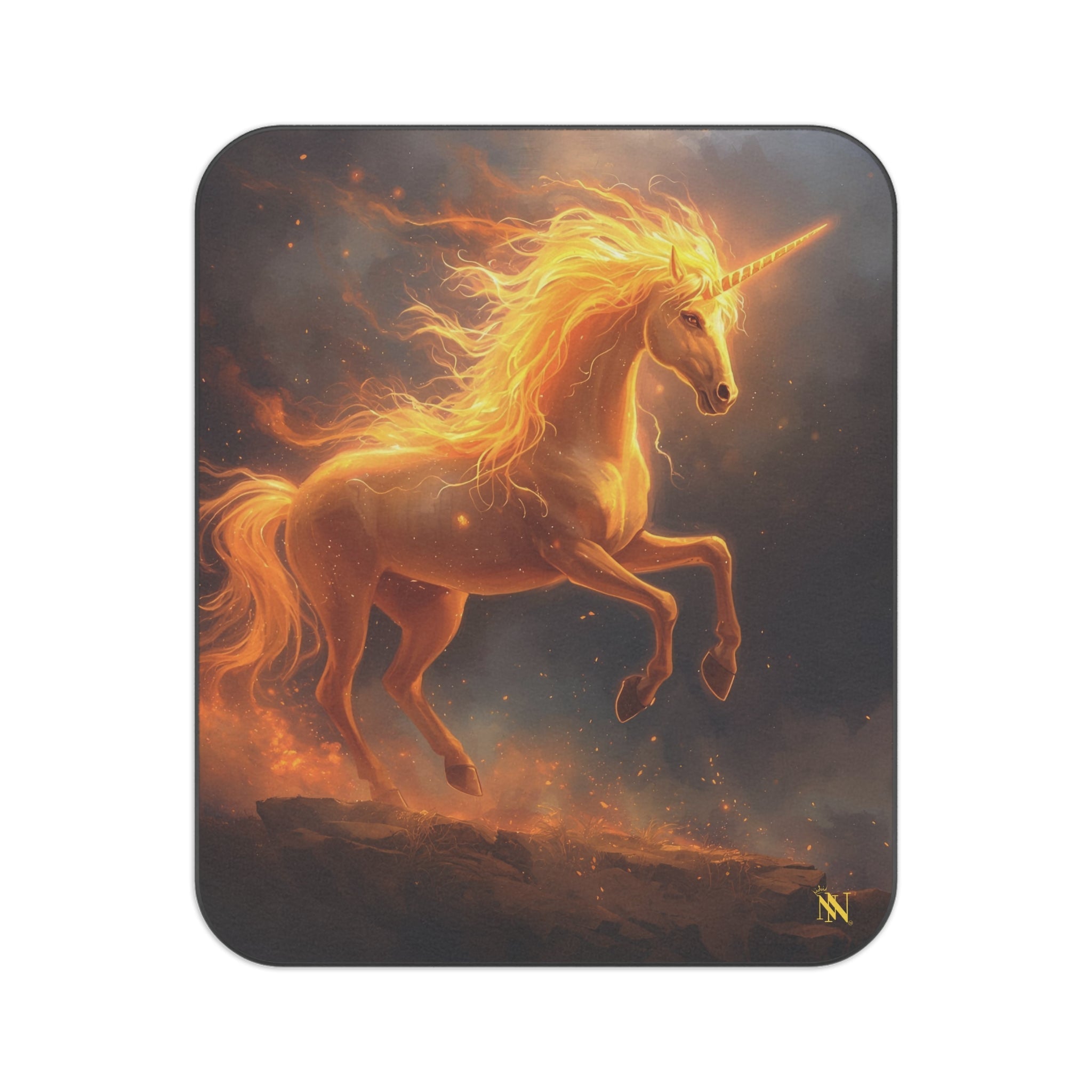 Fire Storm Unicorn | Mix Match Fun-Flirty Lovers’ Water-Resistant Blankets