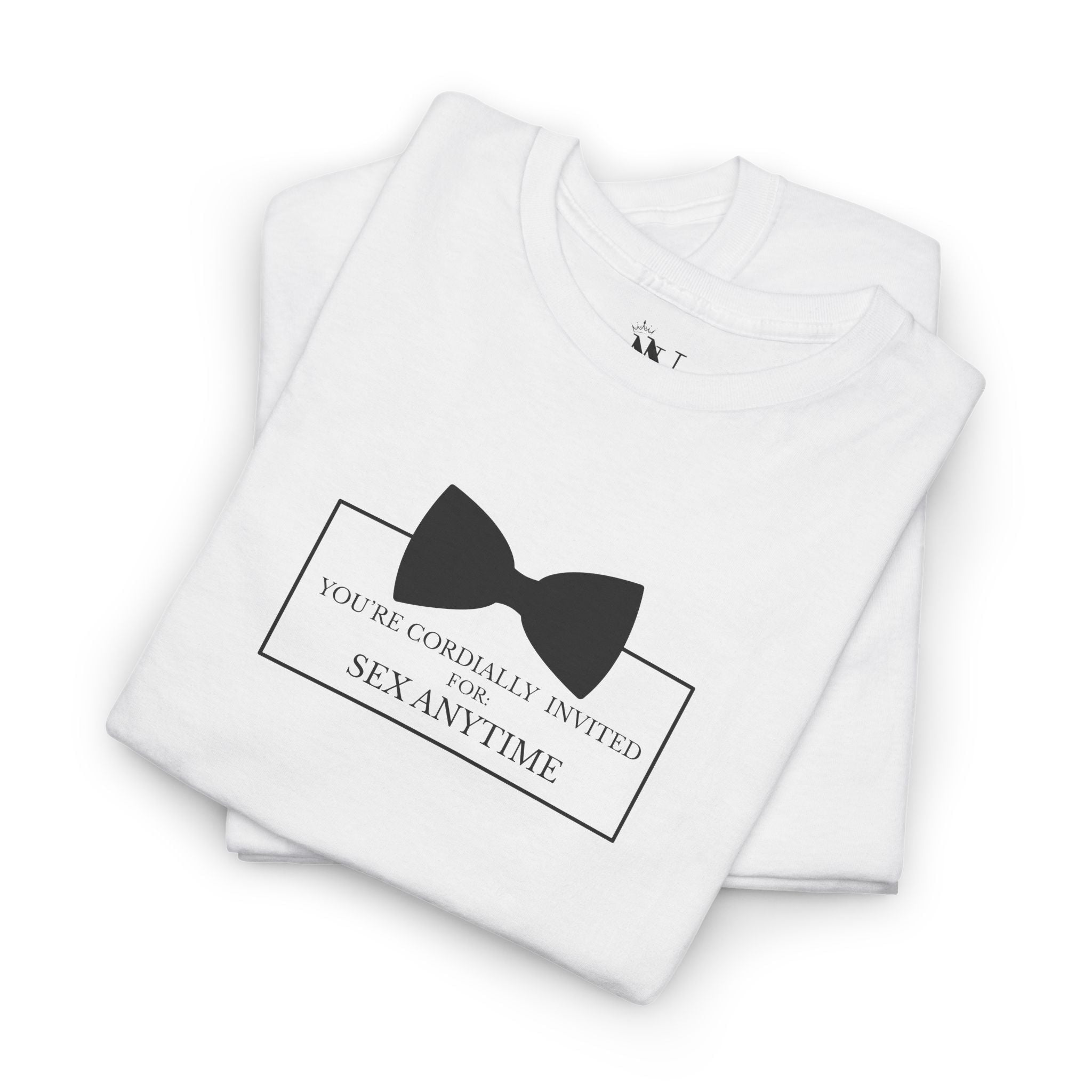 Cordially Invited Sex | Mix & Match 100% Cotton Fun-Flirty Lovers’ Tees