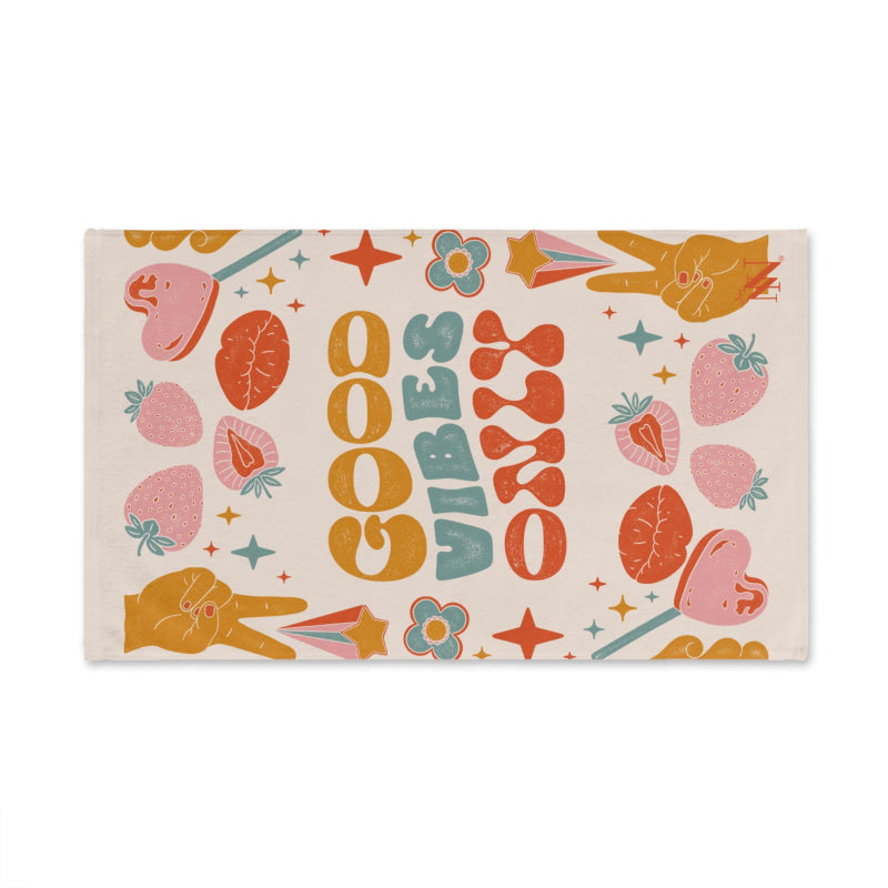 Vintage Boho Good Vibes Only | Mix & Match Classic Fun-Flirty Lovers’ Towels
