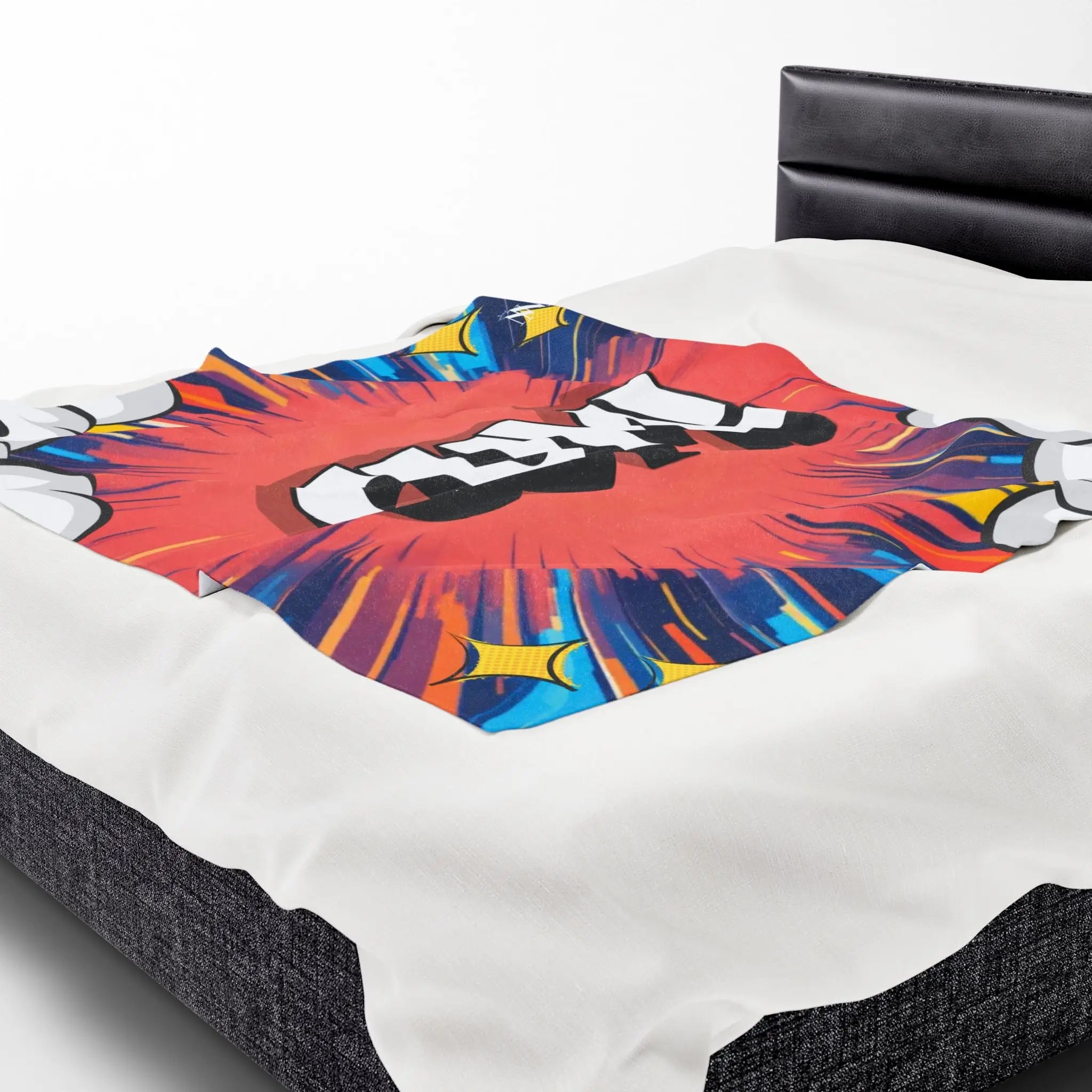 Cum! Pow | Mix & Match Velveteen Fun-Flirty Lovers’ Blankets