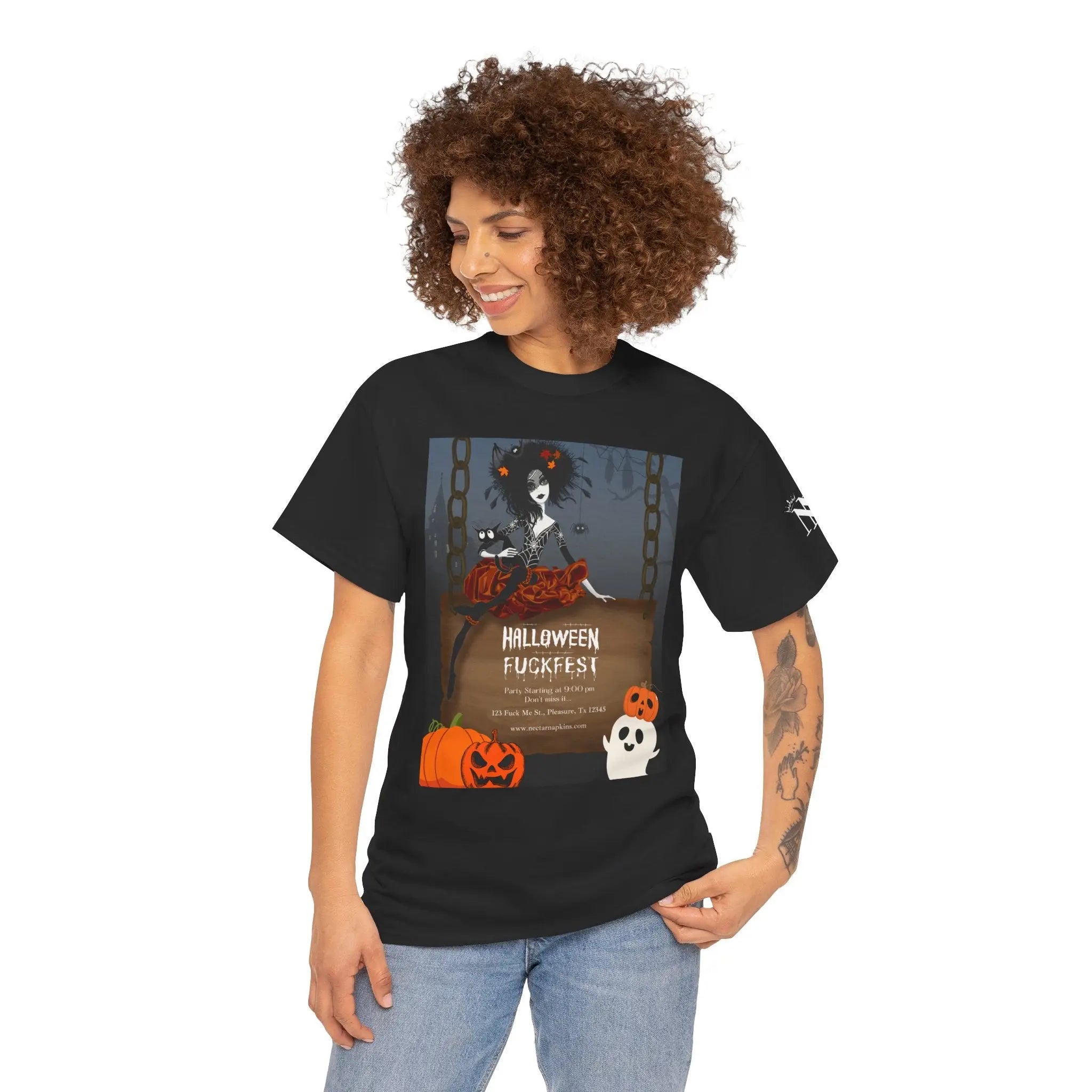Halloween FuckFest | Mix & Match 100% Cotton Unisex Fun-Flirty Lovers’ Tees