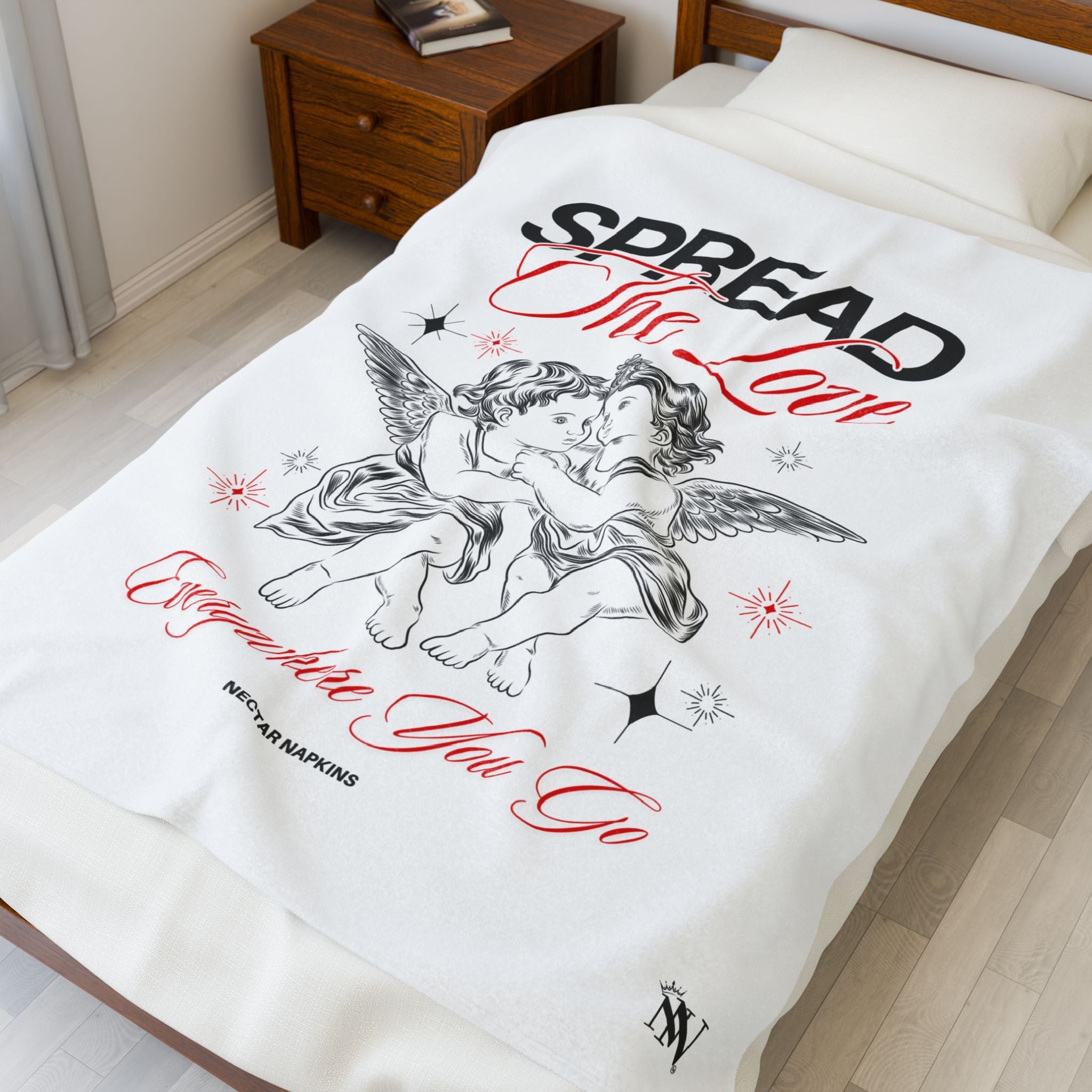 Spread the Love | Mix & Match Soft Fun-Flirty Lovers’ Blankets