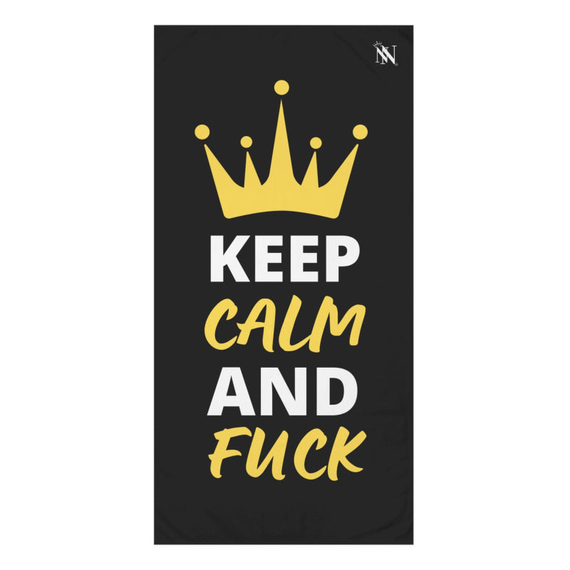 Keep Calm & Fuck Queen King | Mix & Match XL Fun-Flirty Lovers’ Towels