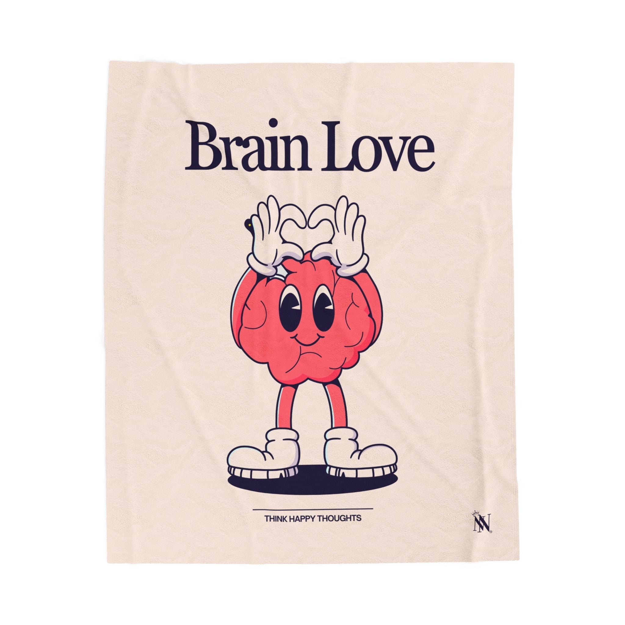 Brain Love | Mix & Match Velveteen Fun-Flirty Lovers’ Blankets
