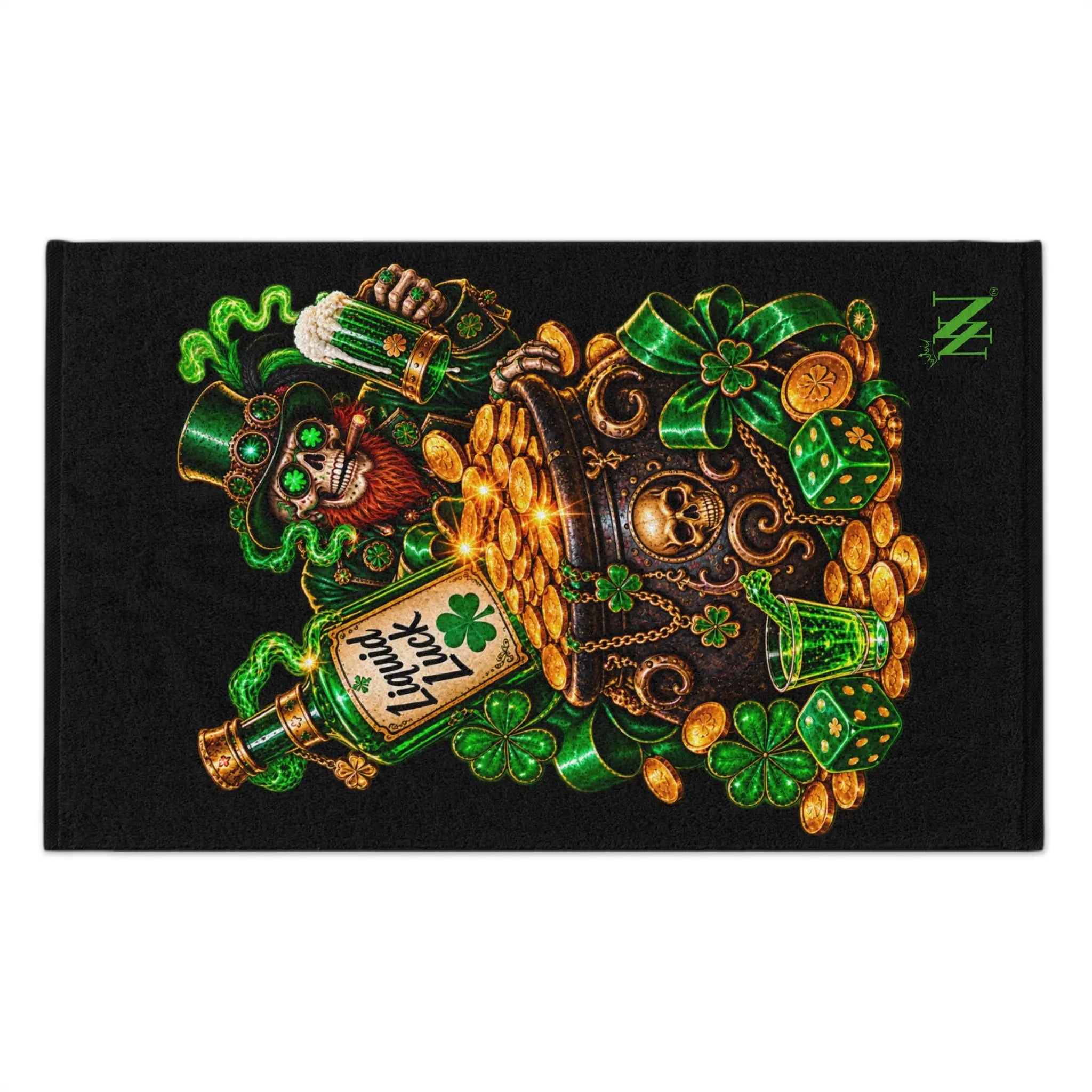 Pot Of Gold Wicked Leprechaun Sex Towel
