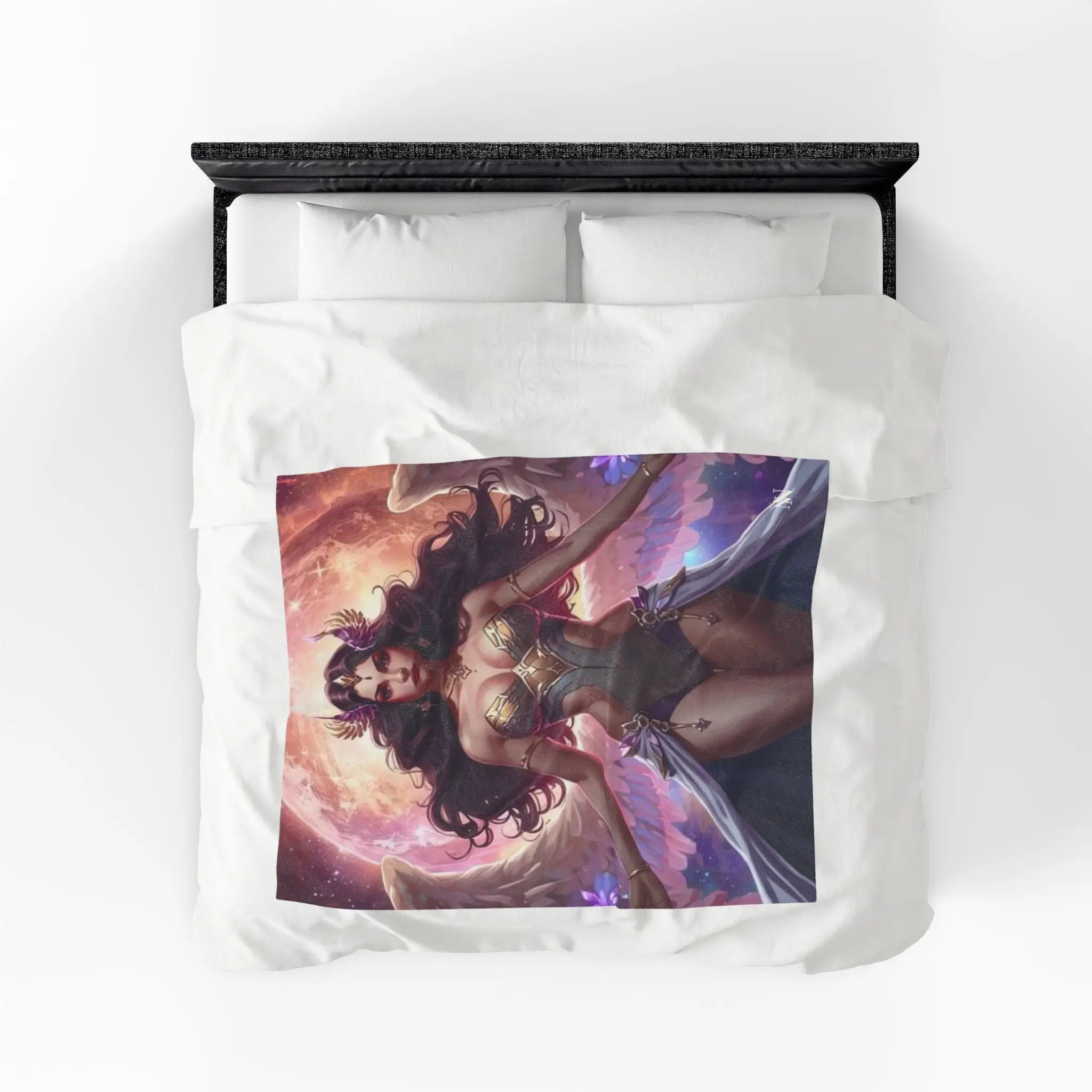 Angel Maiden Fantasy Women Couple Gifts Sexy Lovers’ Silky Soft Blanket