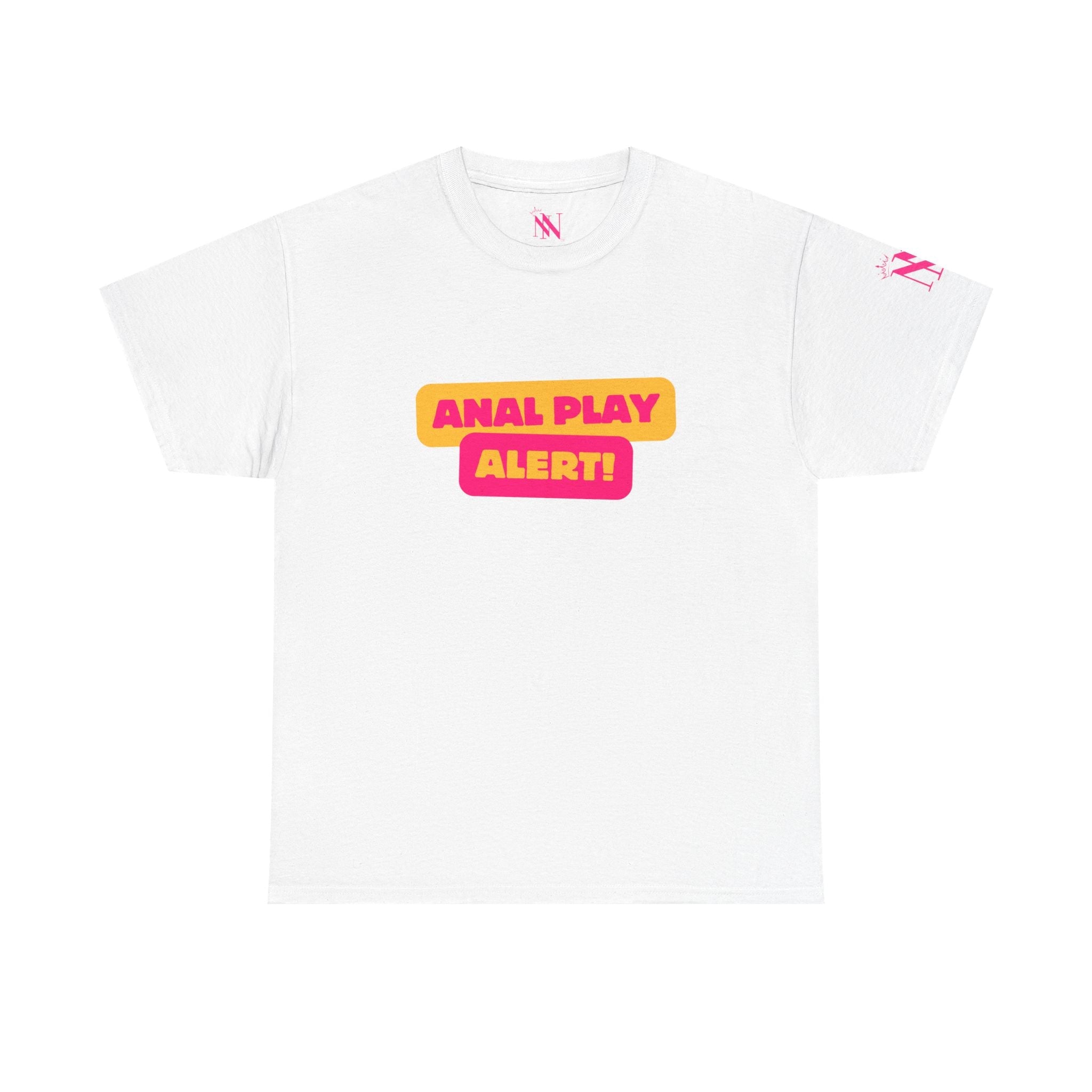 Anal Play Alert | Mix & Match 100% Cotton Unisex Fun-Flirty Lovers’ Tees