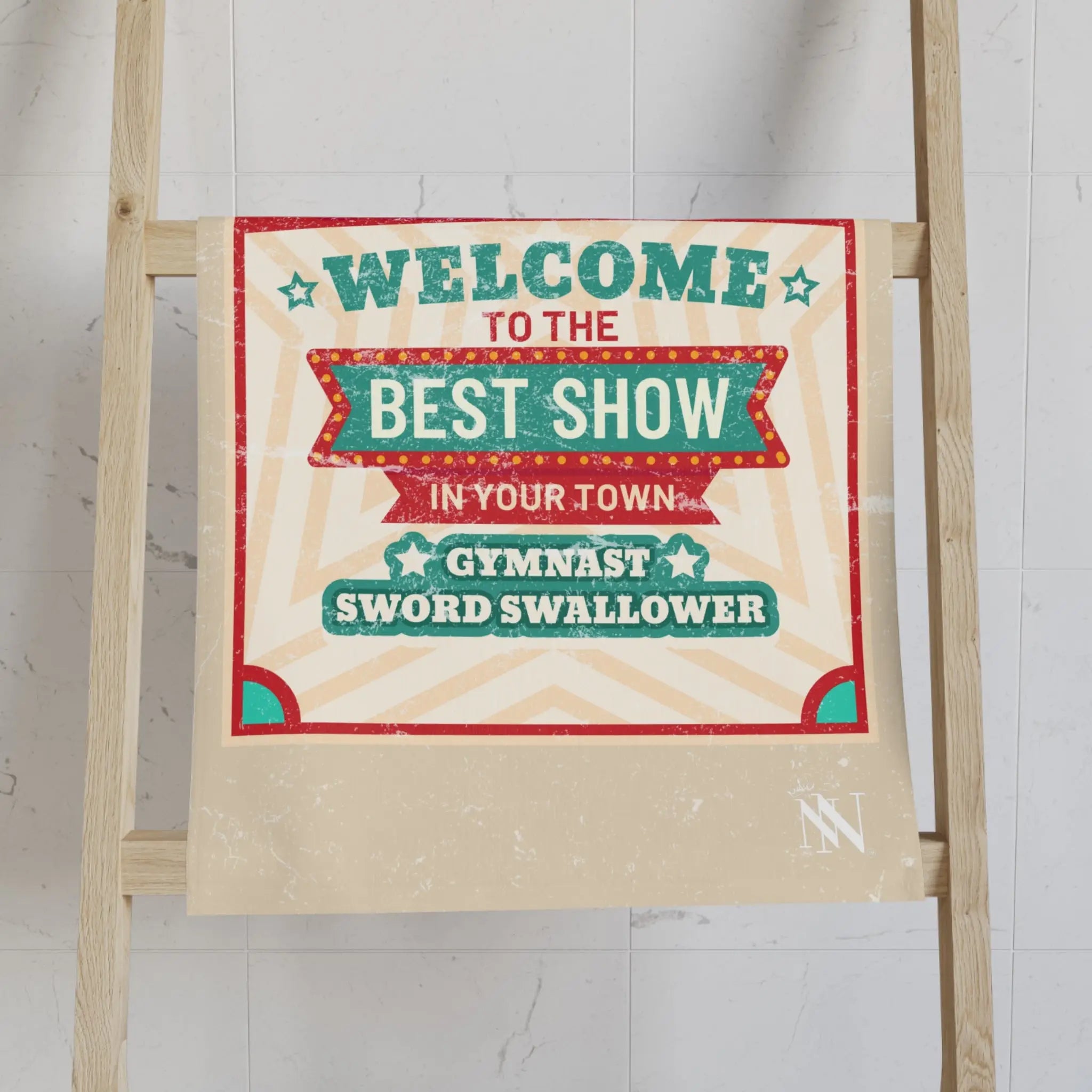 Welcome To The Best Show | Mix & Match Original Fun-Flirty Lovers’ Towels